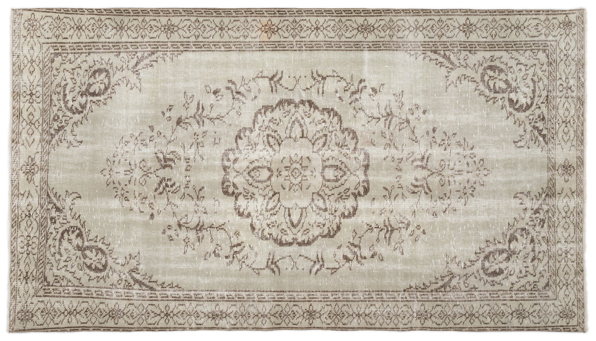 Apex Vintage Halı Bej 16676 164x290cm