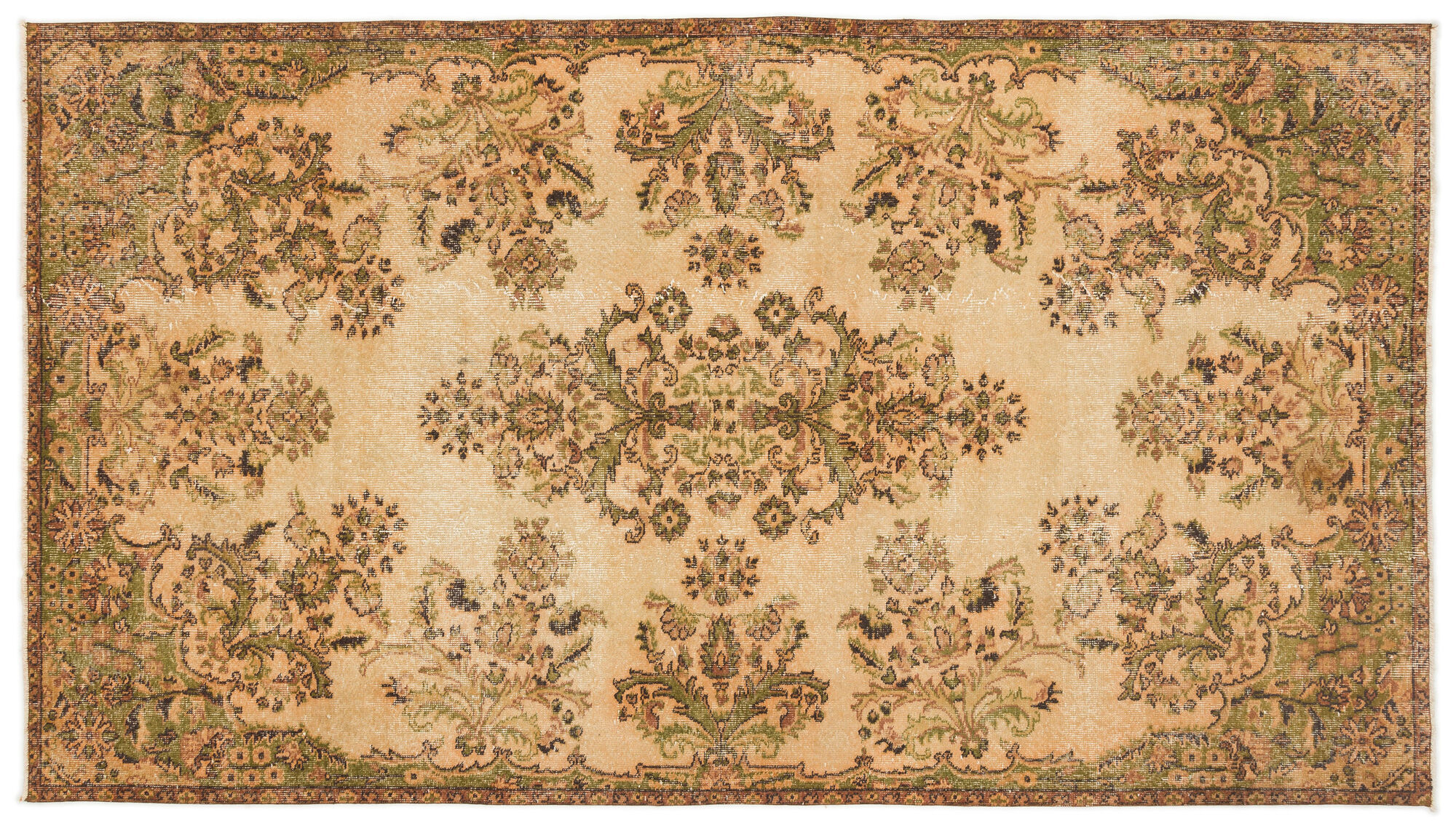 Apex Vintage Halı Bej 16873 153x280cm