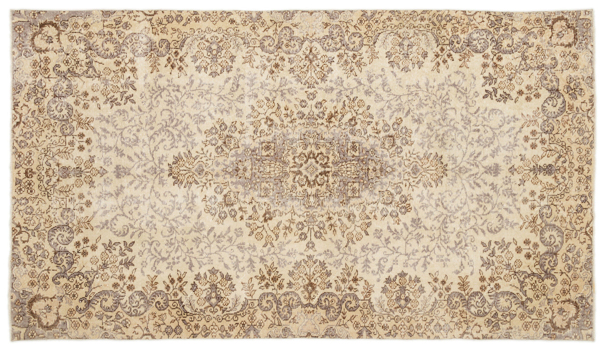 Apex Vintage Halı Bej 17002 163x289cm