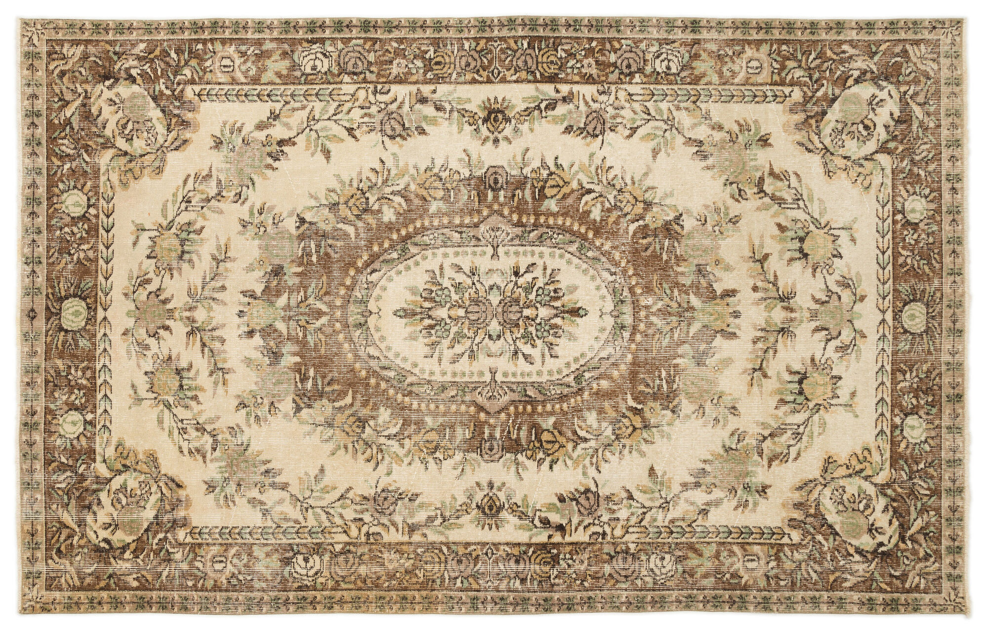 Apex Vintage Halı Bej 17102 170x267cm