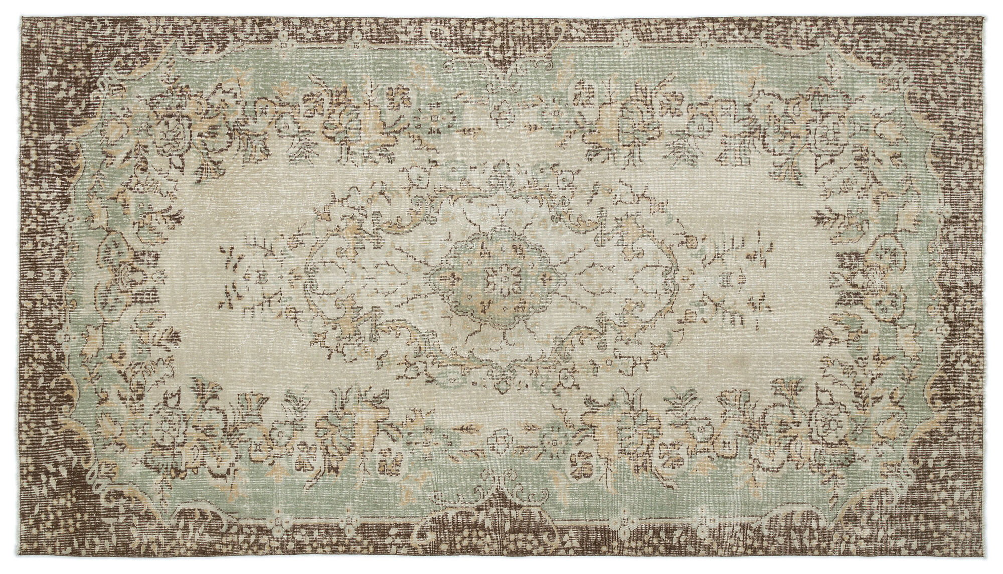 Apex Vintage Halı Bej 17807 168x300cm