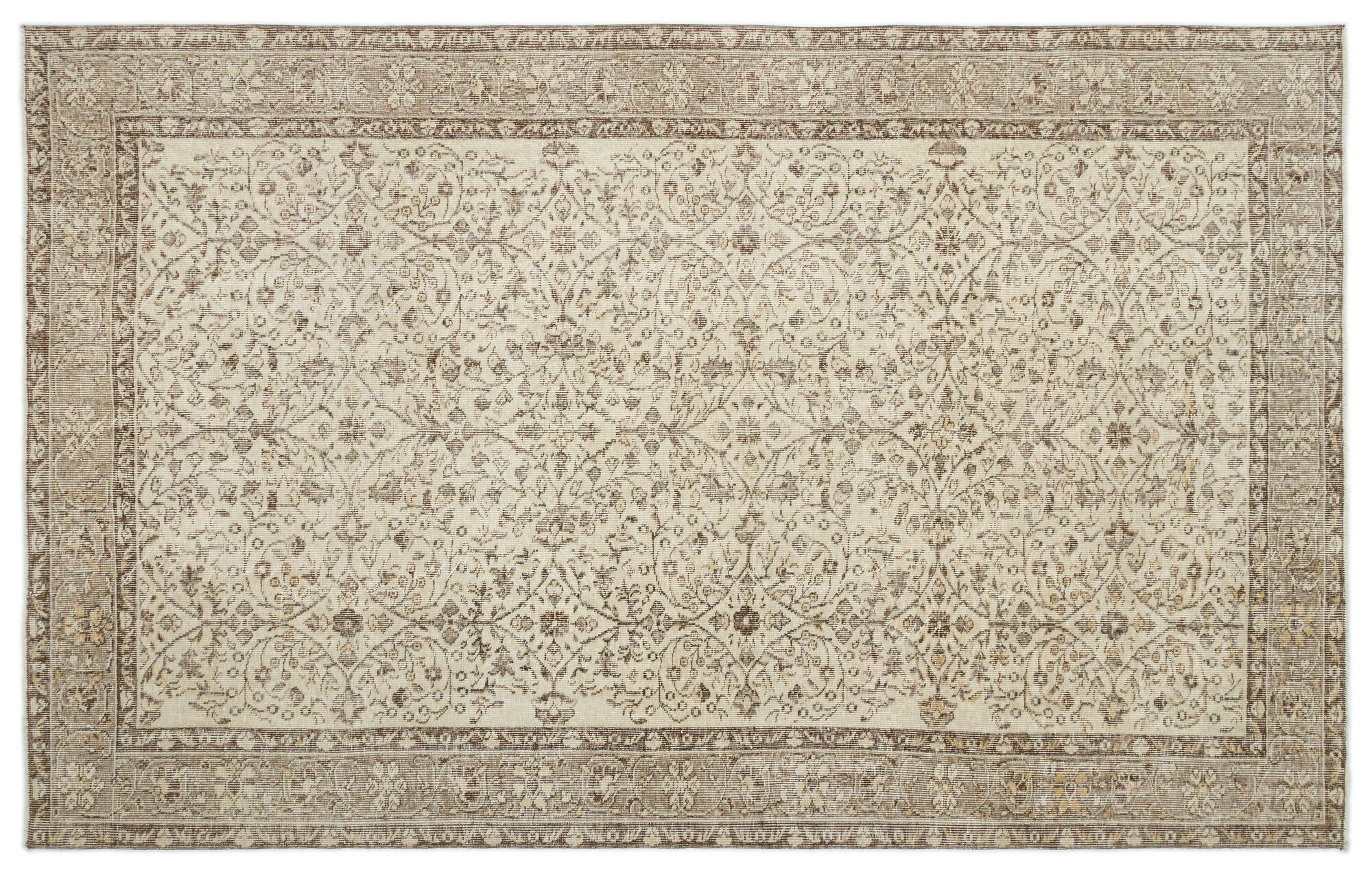 Apex Vintage Halı Bej 17883 177x280cm