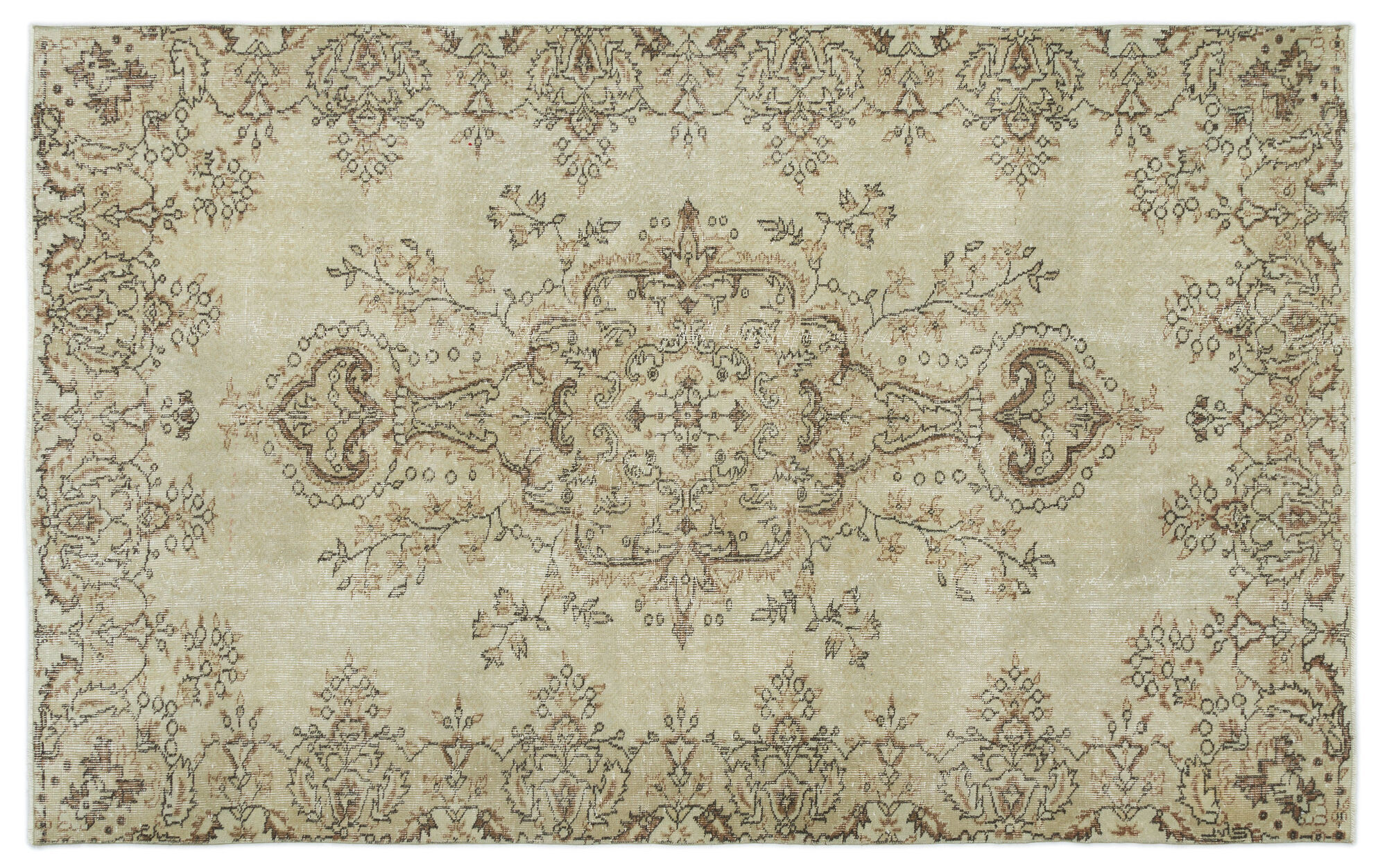 Apex Vintage Halı Bej 18350 164x269cm