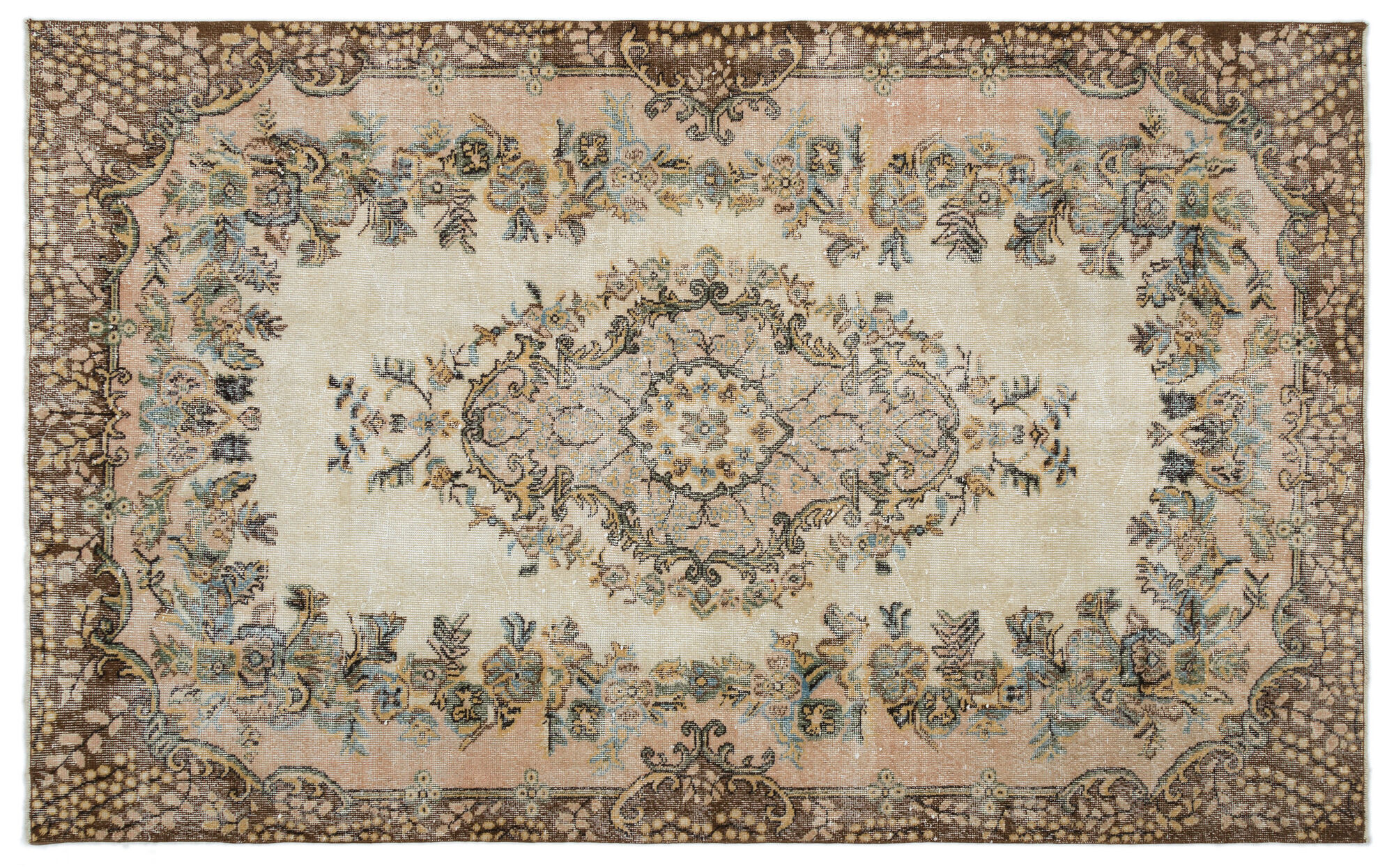 Apex Vintage Halı Bej 18605 170x276cm