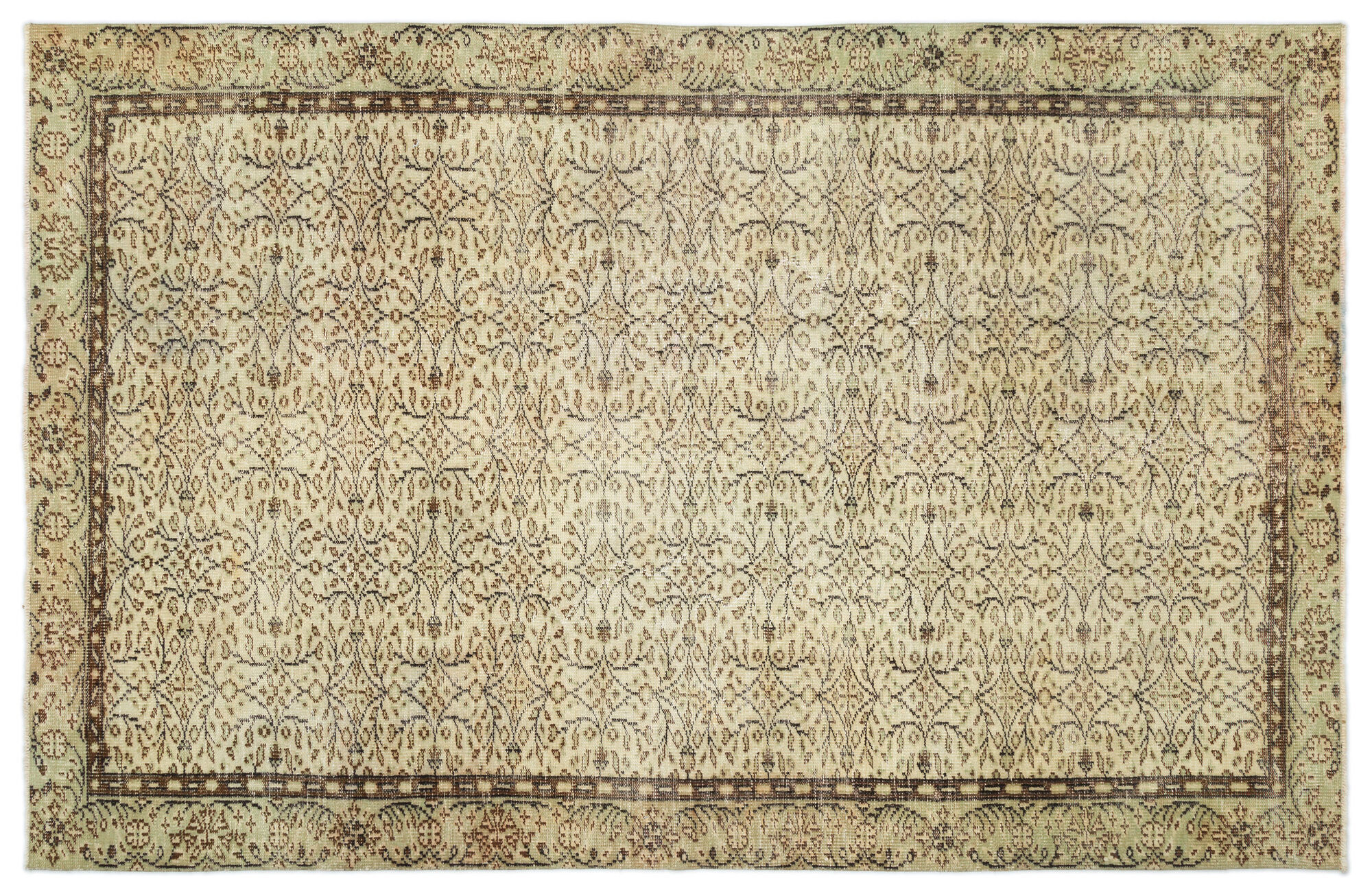 Apex Vintage Halı Bej 18880 185x291cm