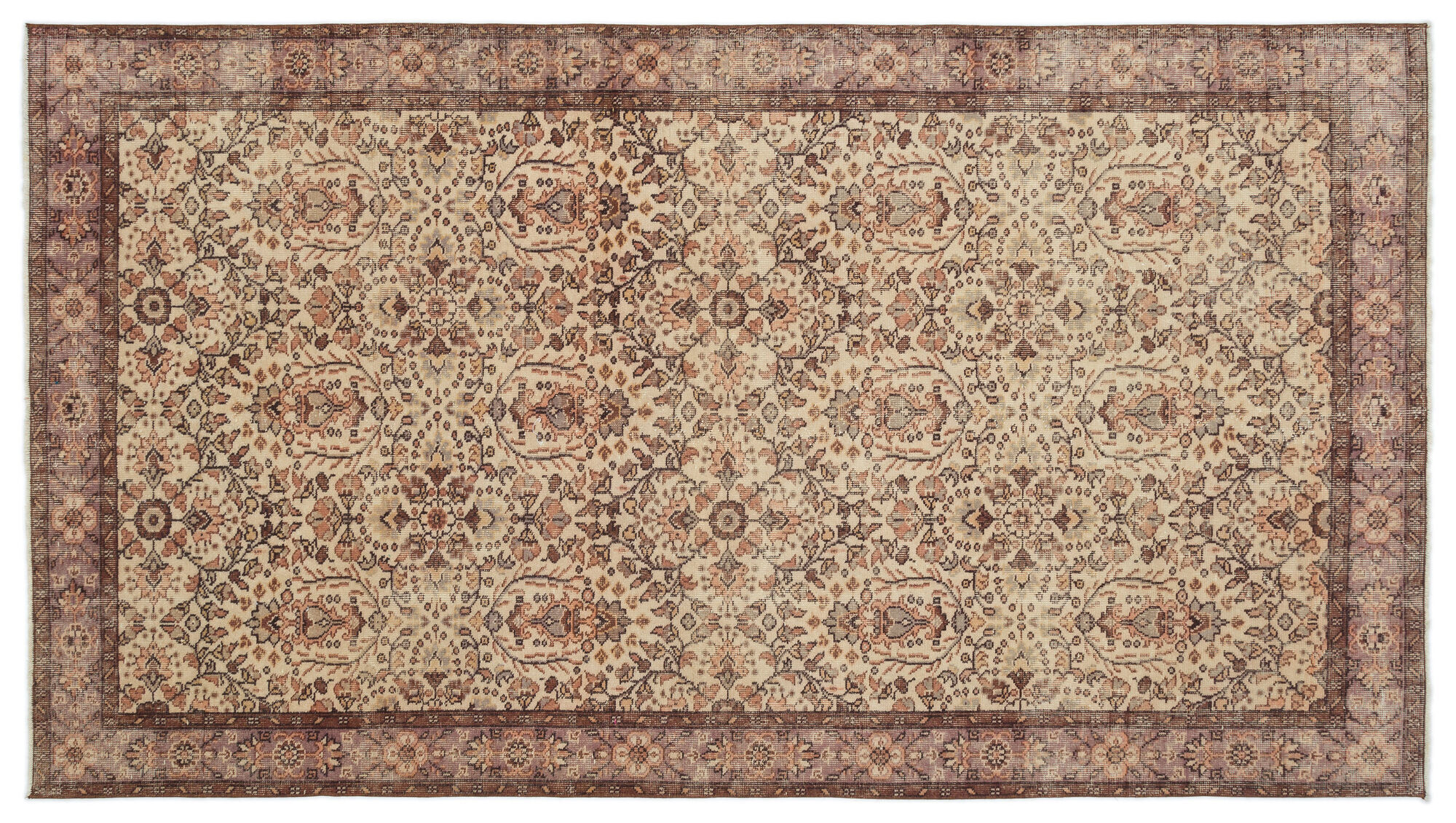 Apex Vintage Halı Bej 18893 164x297cm