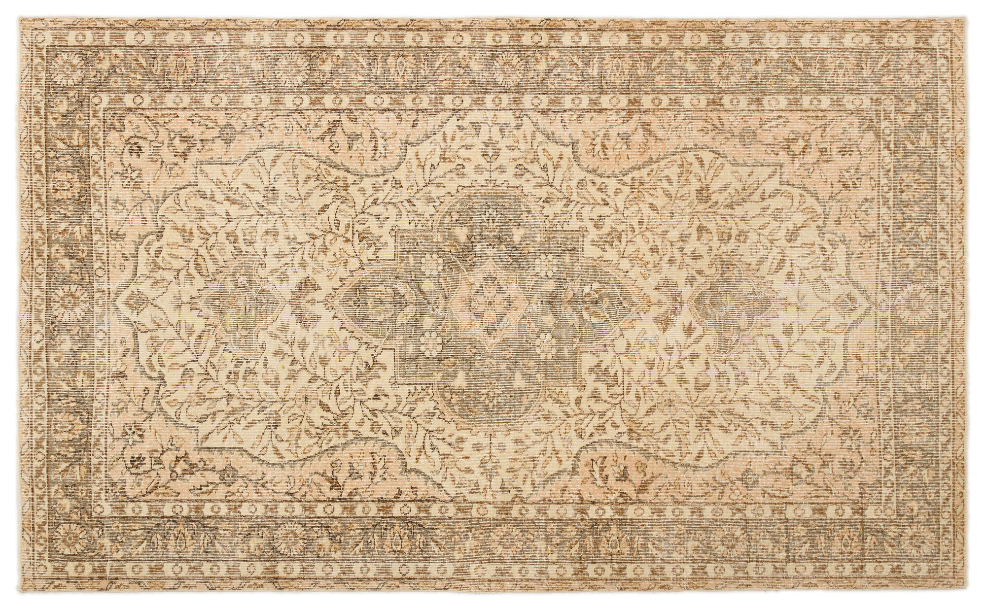 Apex Vintage Halı Bej 18985 159x266cm