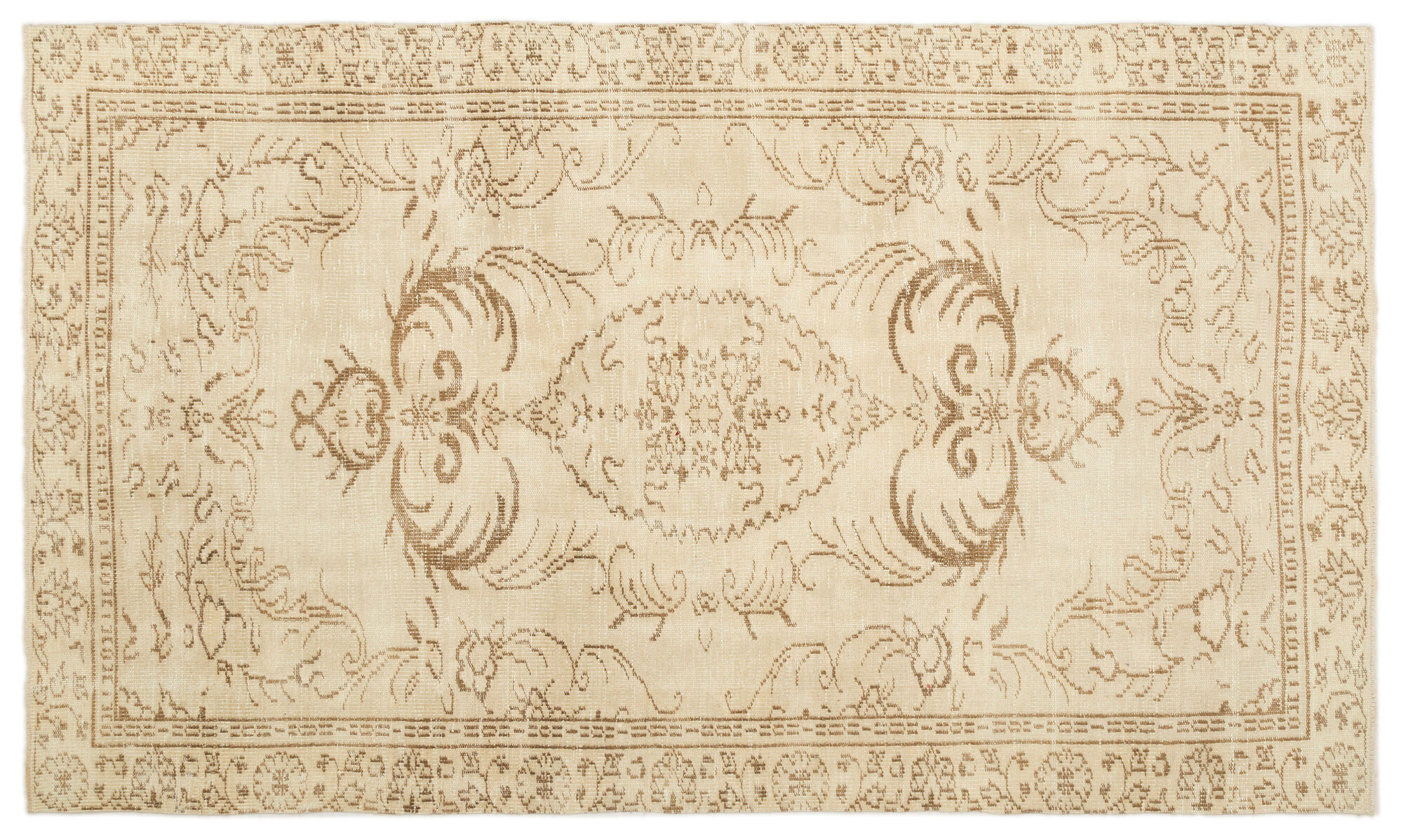 Apex Vintage Halı Bej 19038 162x277cm
