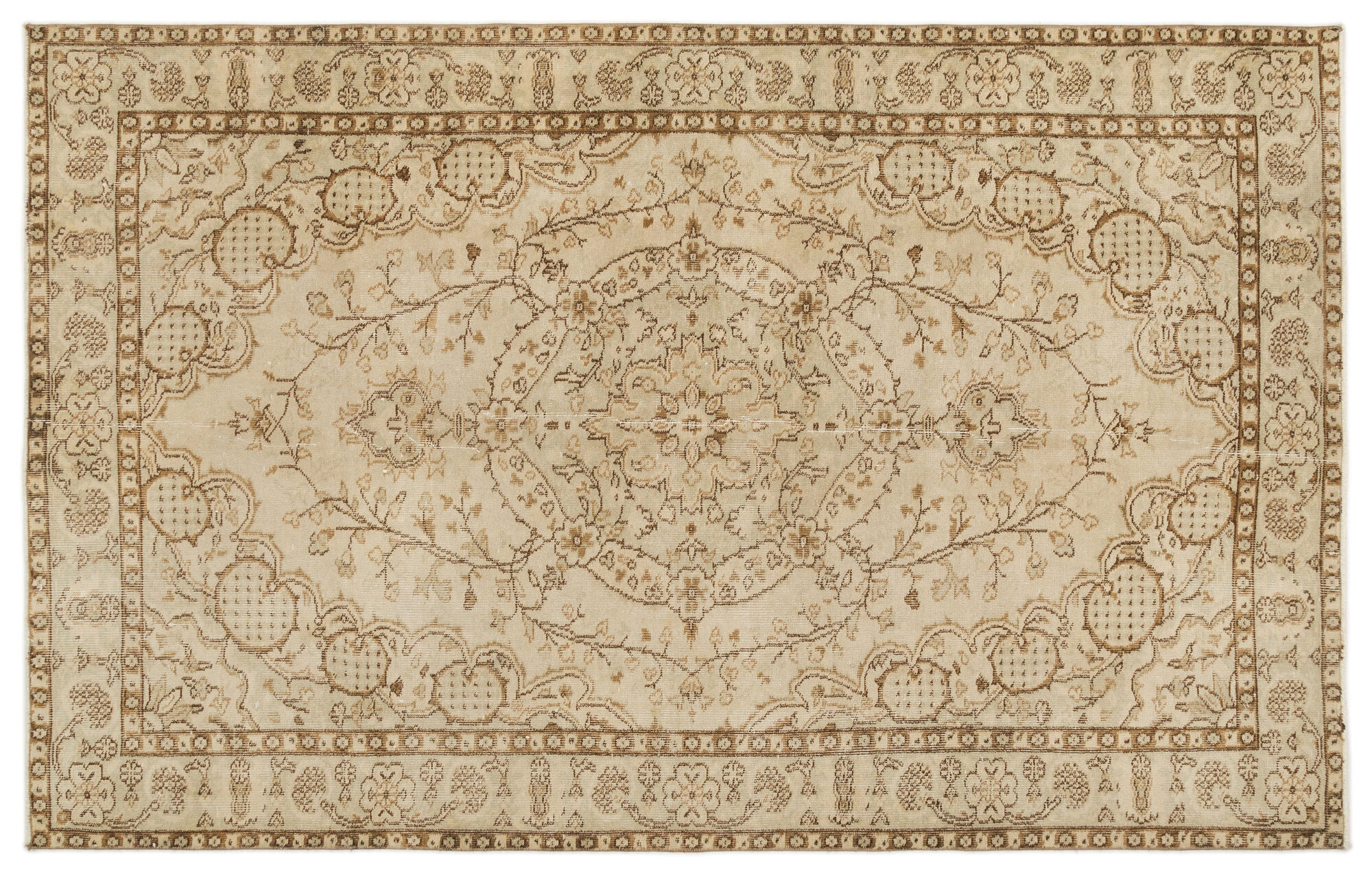 Apex Vintage Halı Bej 19049 172x268cm