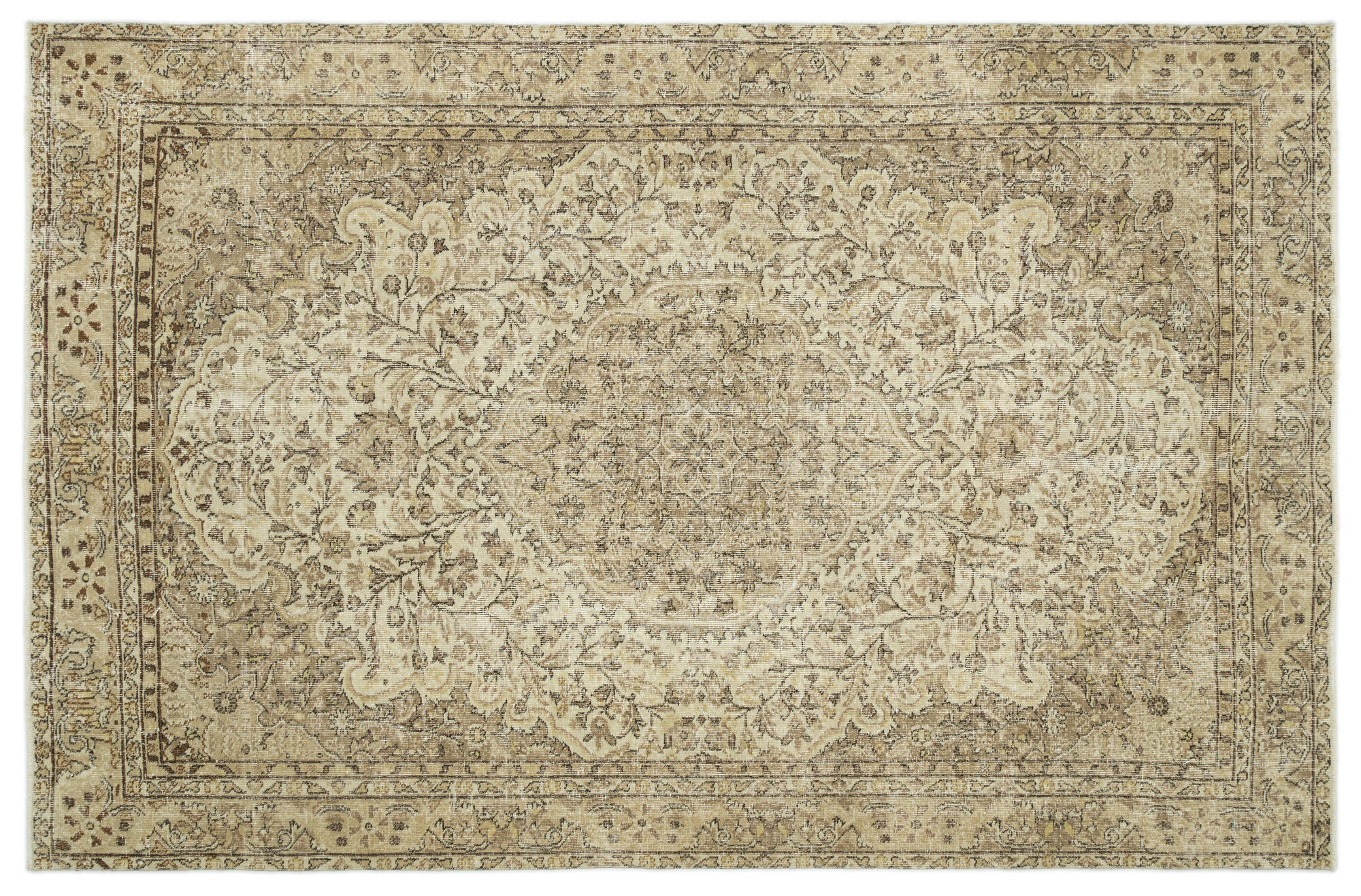 Apex Vintage Halı Bej 19133 185x280cm