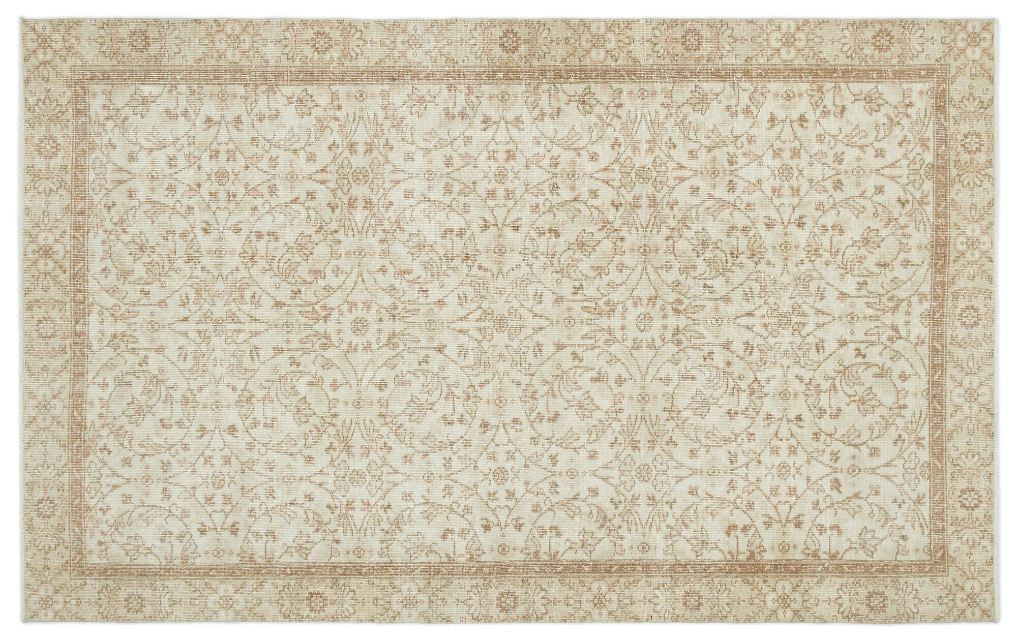 Apex Vintage Halı Bej 19137 170x281cm