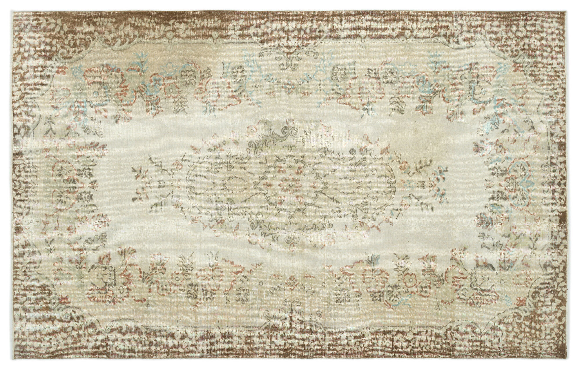 Apex Vintage Halı Bej 19283 180x286cm