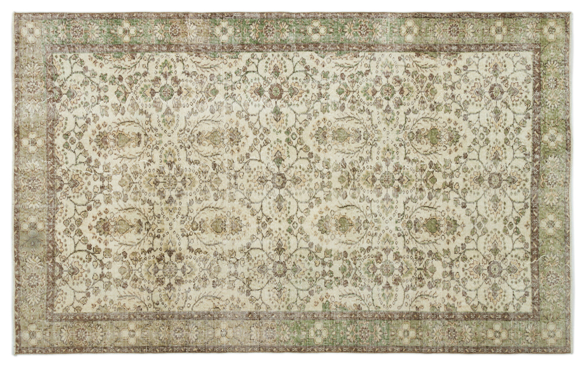 Apex Vintage Halı Bej 19596 177x281cm