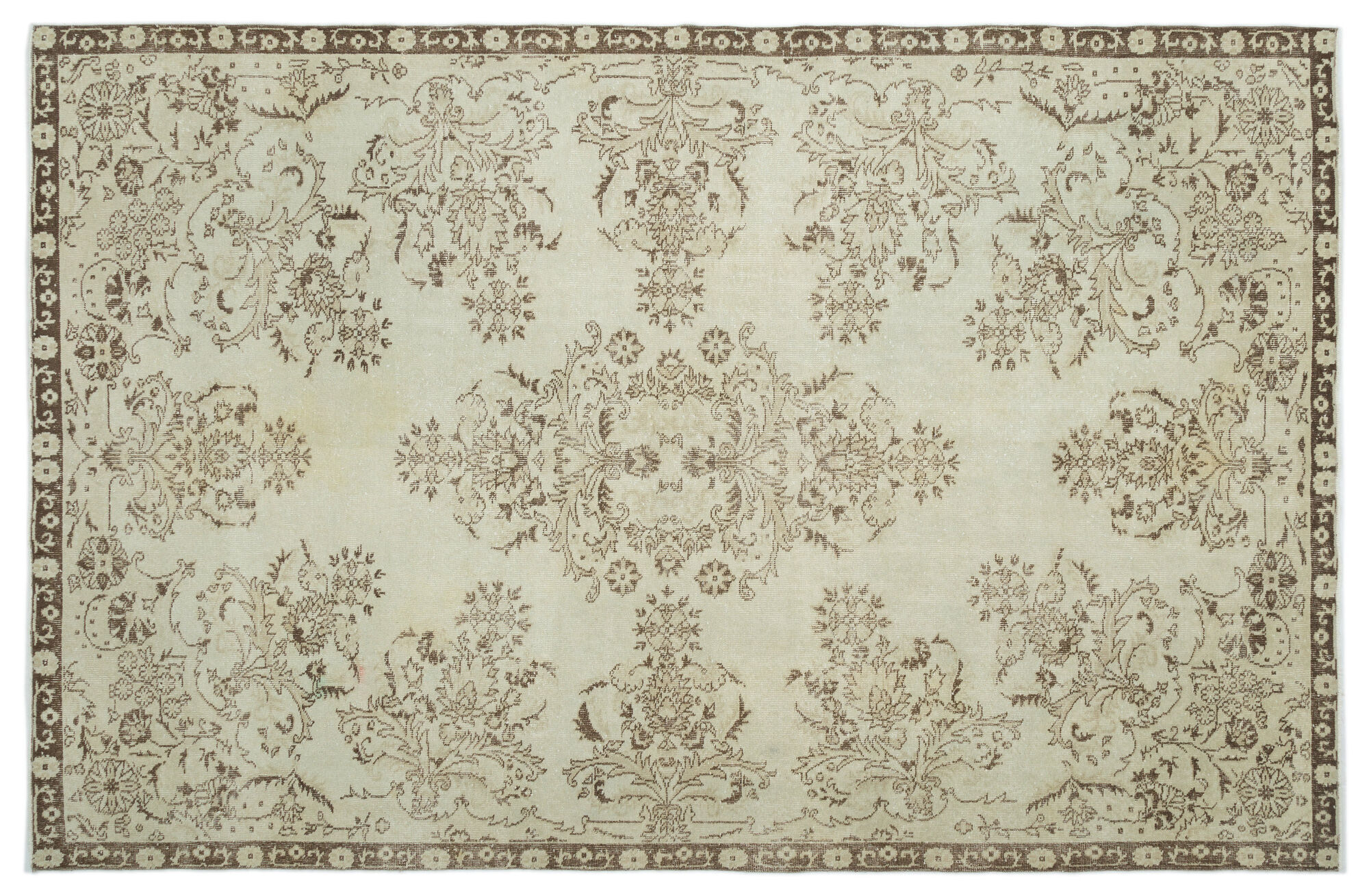 Apex Vintage Halı Bej 19739 210x320cm