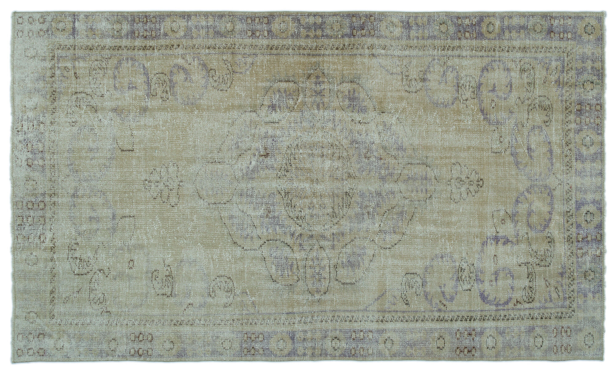 Apex Vintage Halı Bej 22658 169x286cm