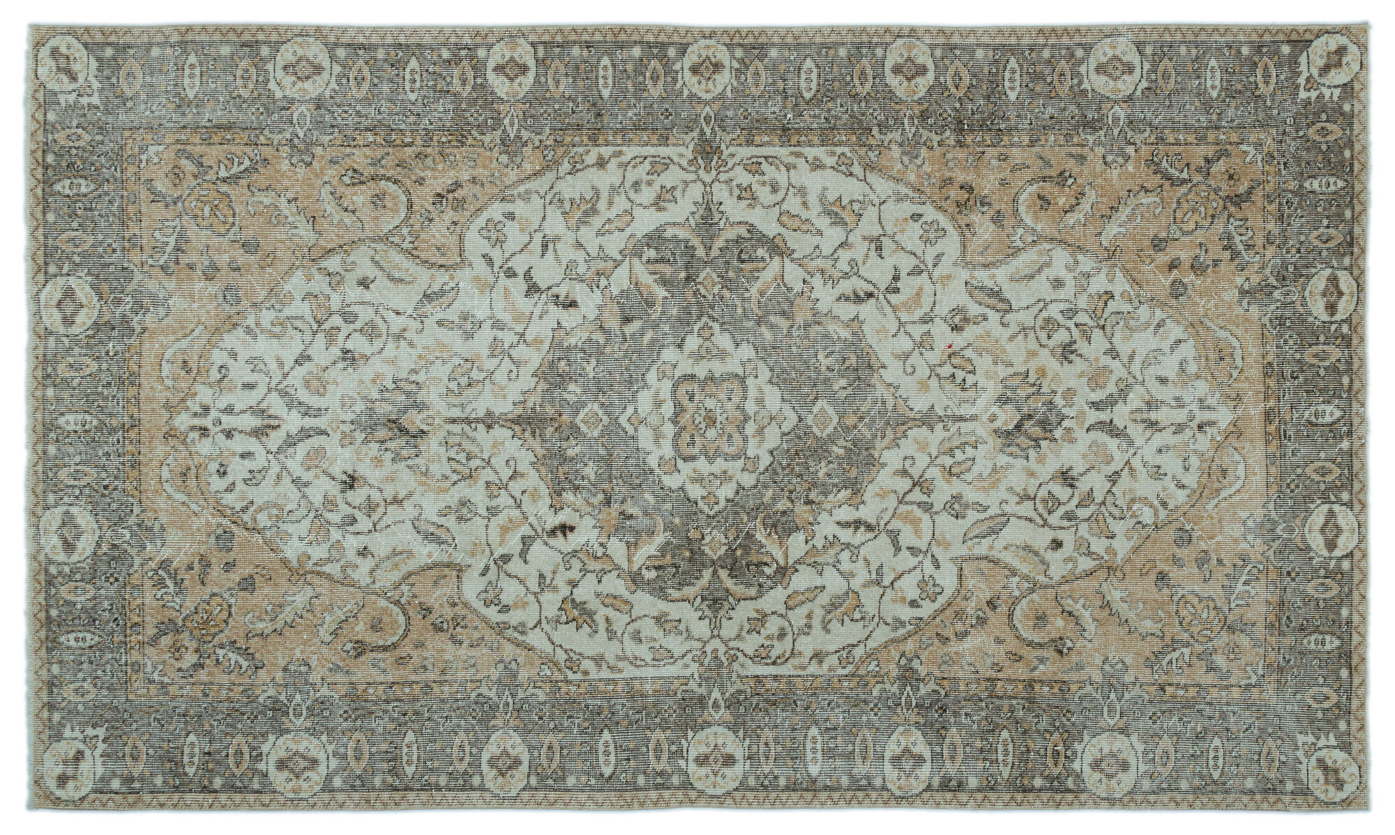 Apex Vintage Halı Bej 22758 172x288cm
