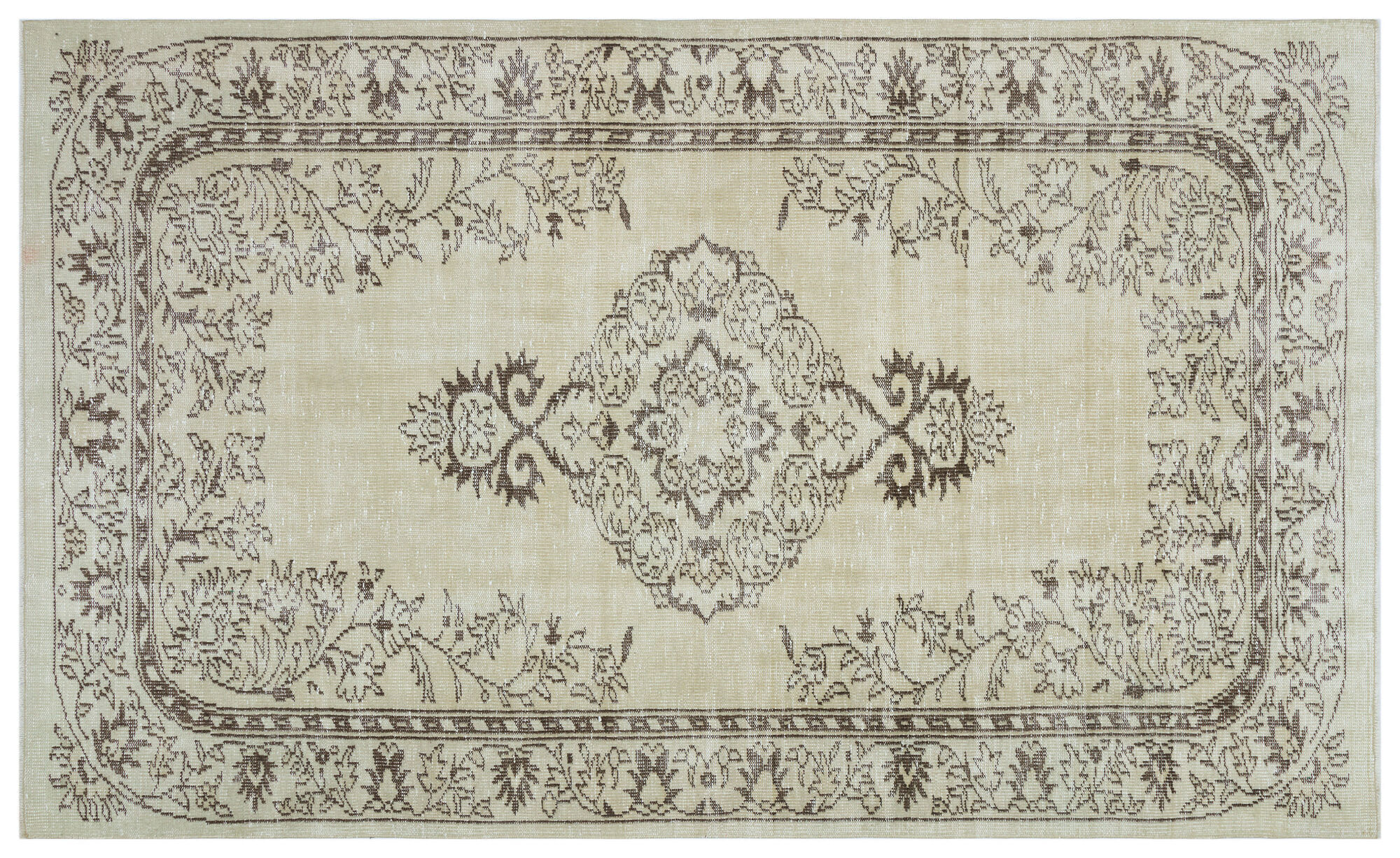 Apex Vintage Halı Bej 28074 168x278cm