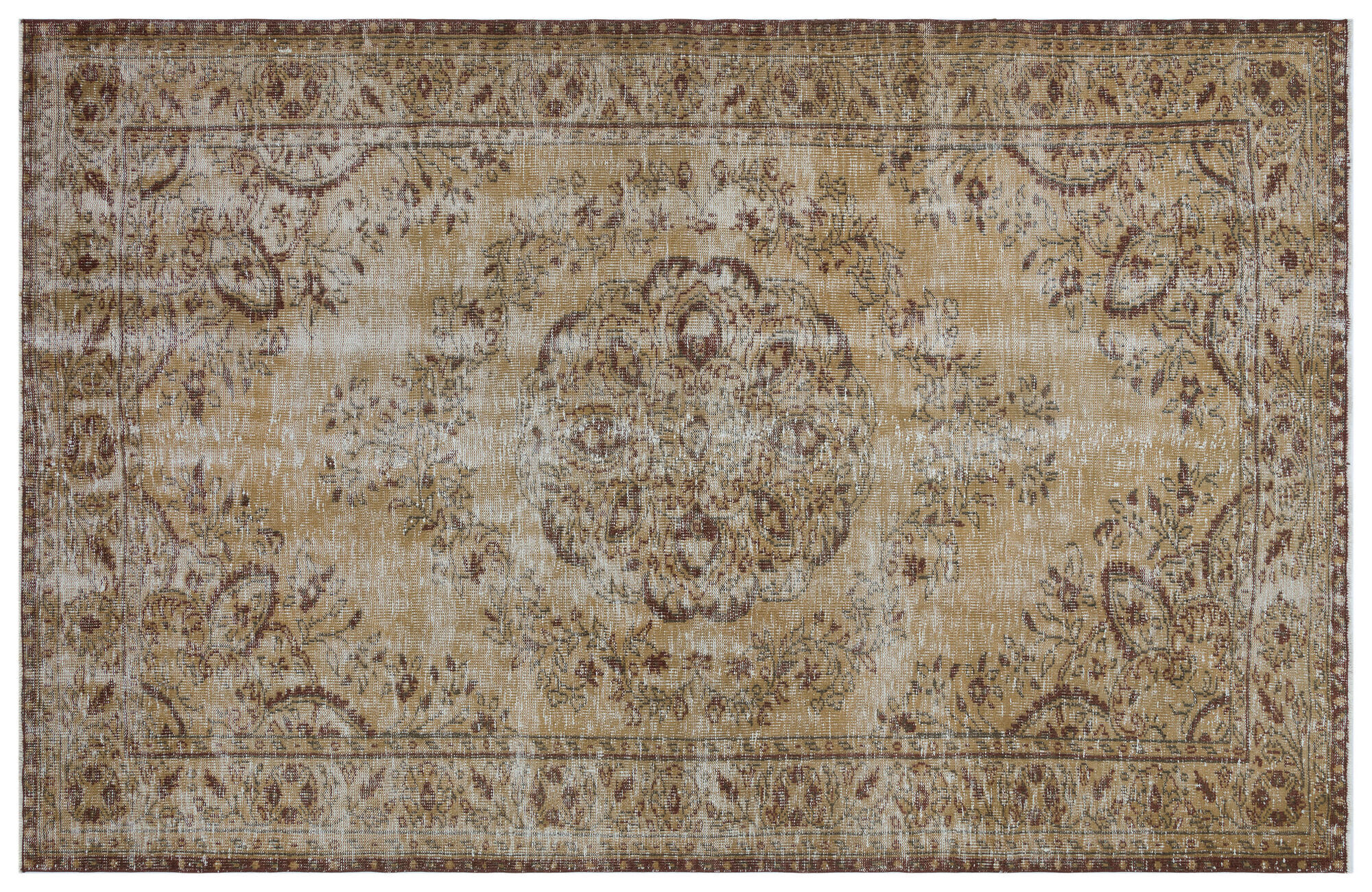 Apex Vintage Halı Bej 28162 187x290cm