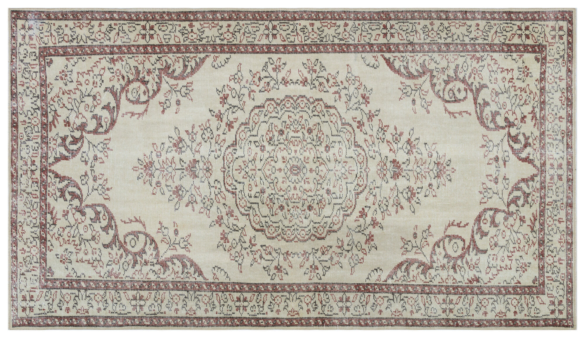 Apex Vintage Halı Bej 28416 163x284cm