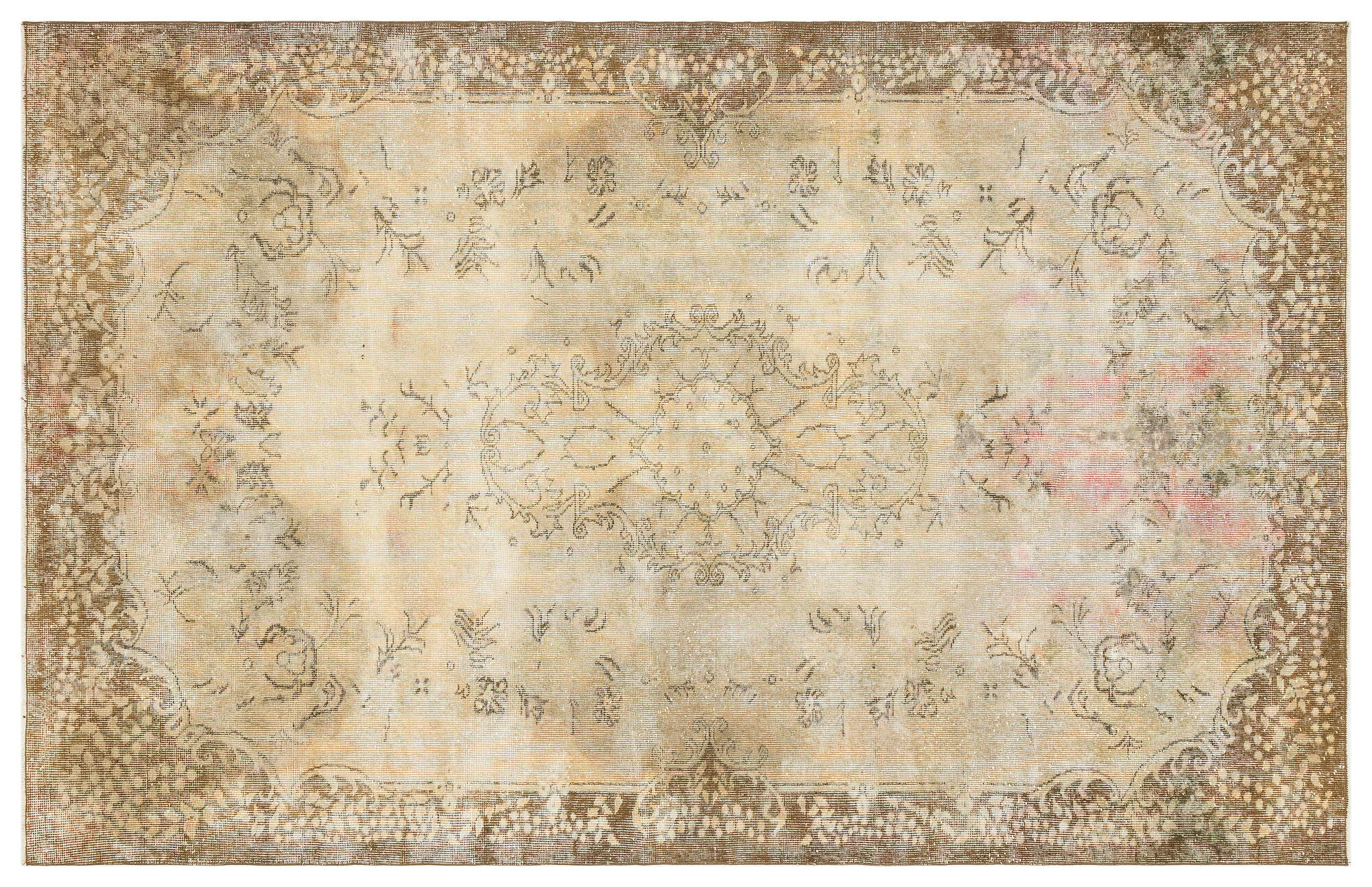 Apex Vintage Halı Bej 35997 183x288cm