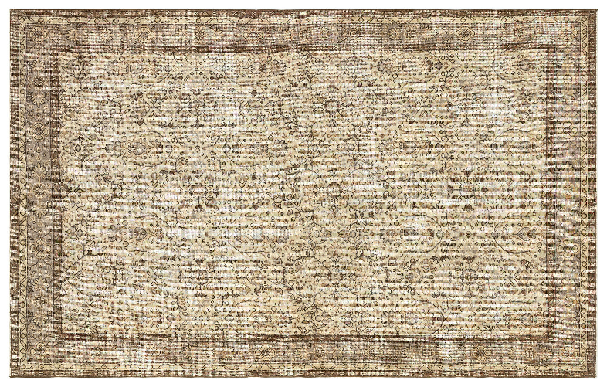 Apex Vintage Halı Bej 36000 185x296cm