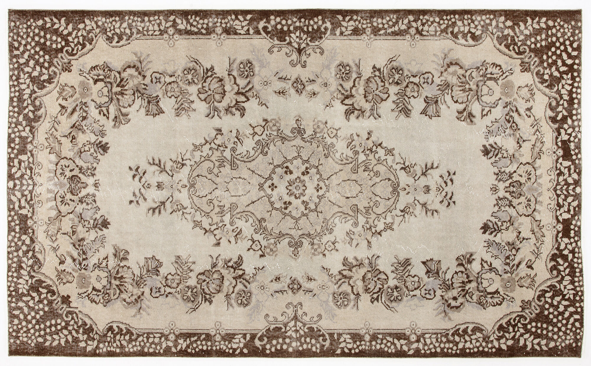 Apex Vintage Halı Bej 3807 168x272cm
