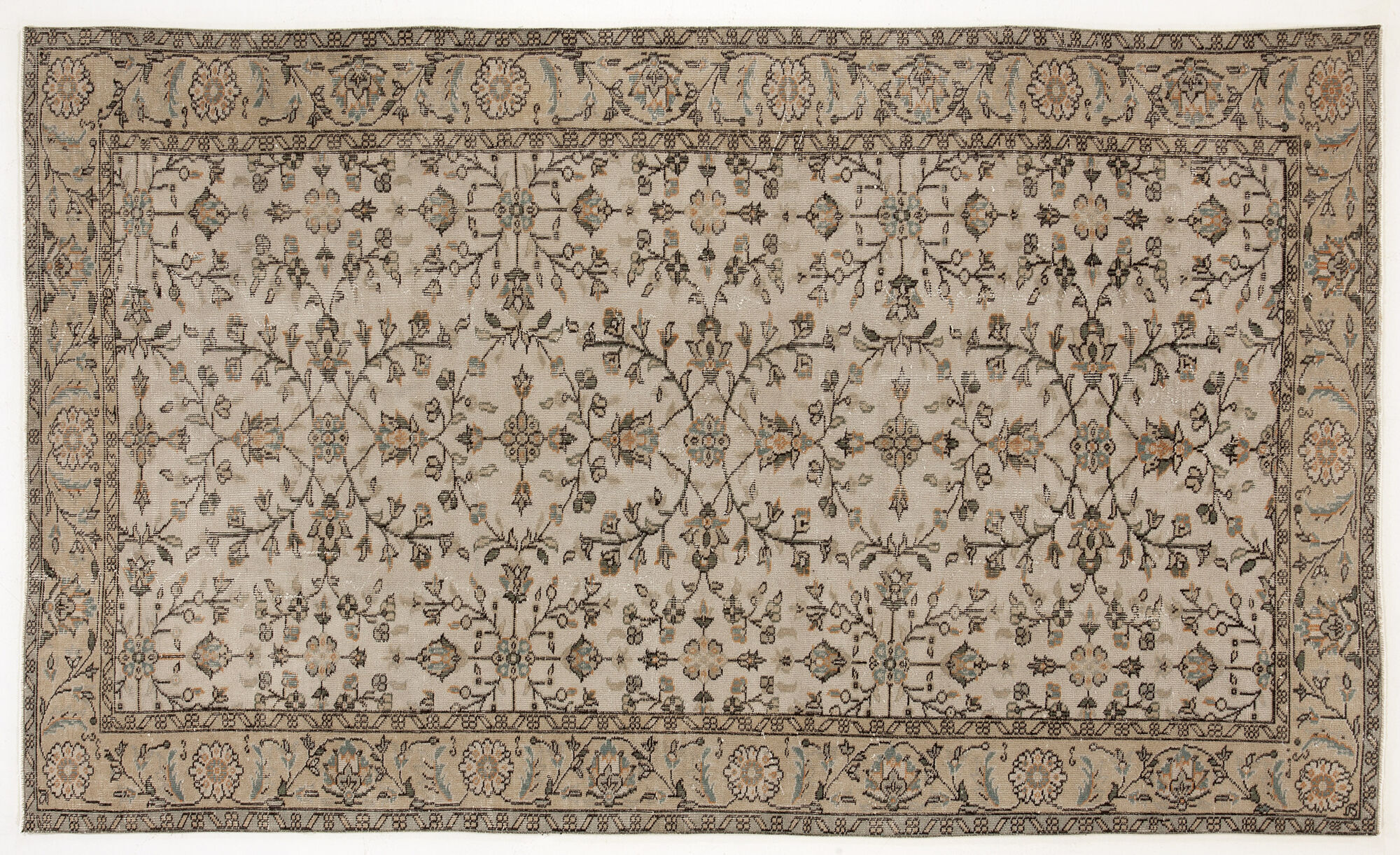 Apex Vintage Halı Bej 4196 164x275cm