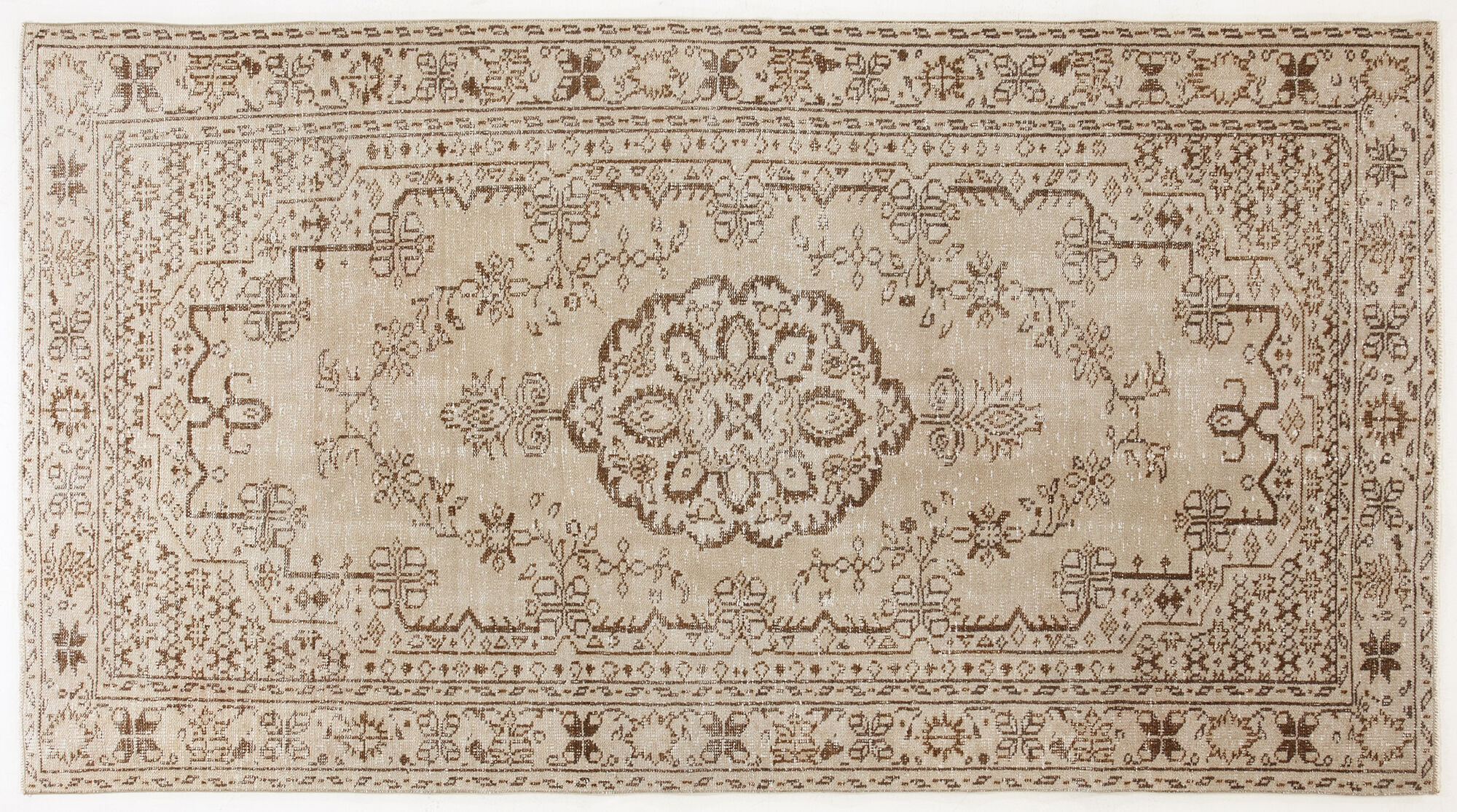 Apex Vintage Halı Bej 4236 152x280cm