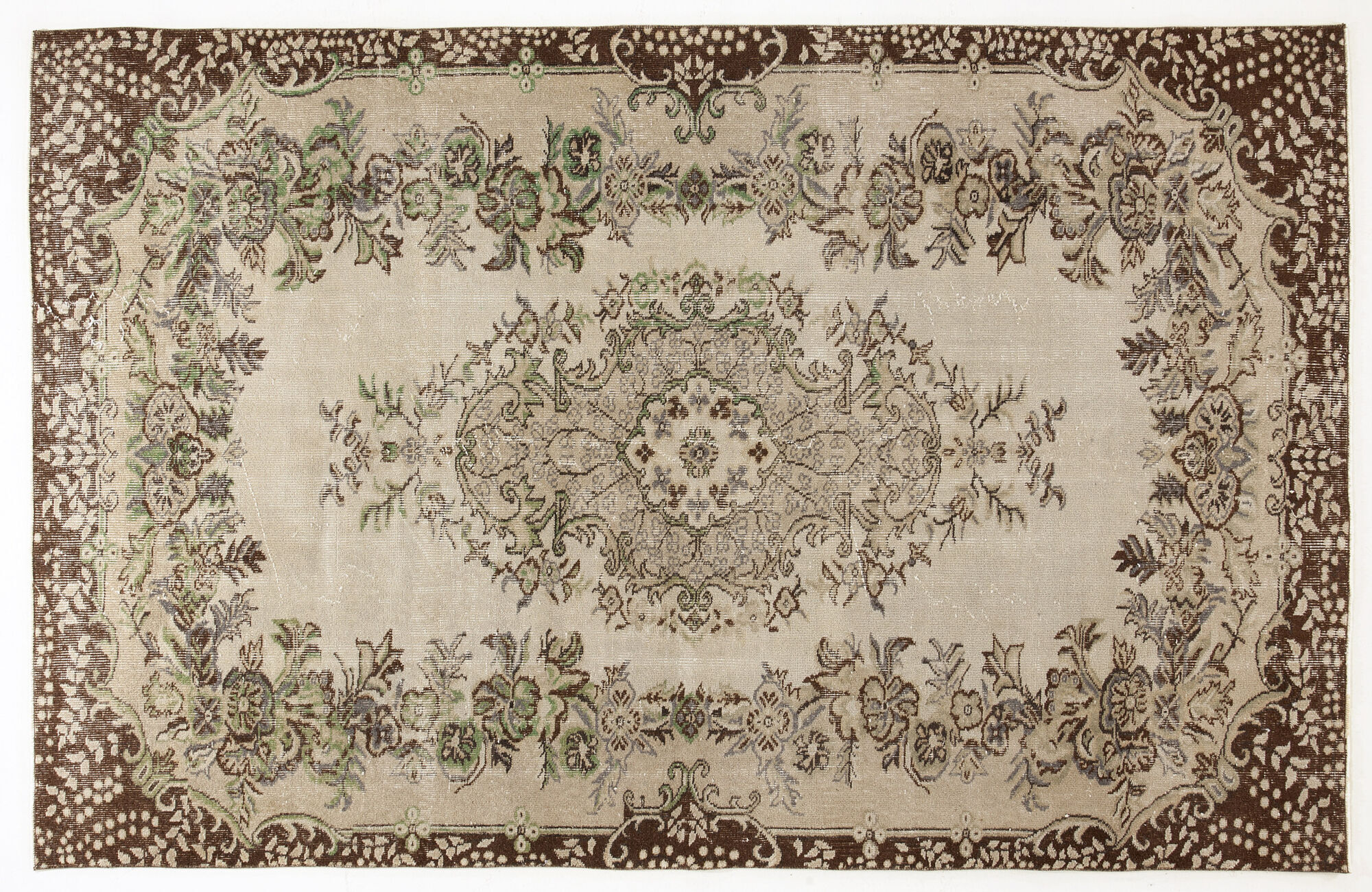 Apex Vintage Halı Bej 4282 166x266cm