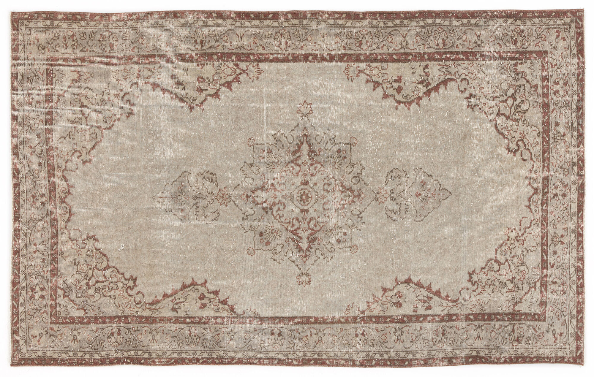 Apex Vintage Halı Bej 4743 165x271cm