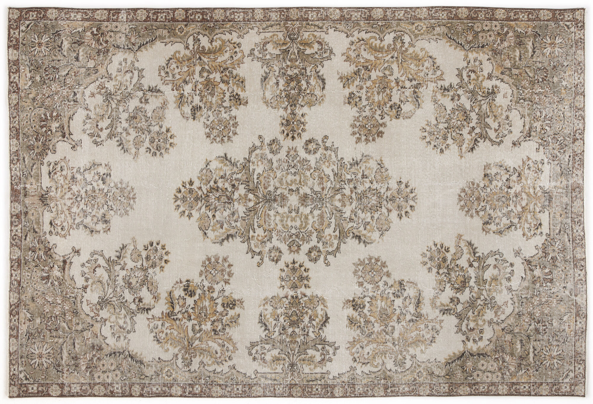 Apex Vintage Halı Bej 4976 195x293cm