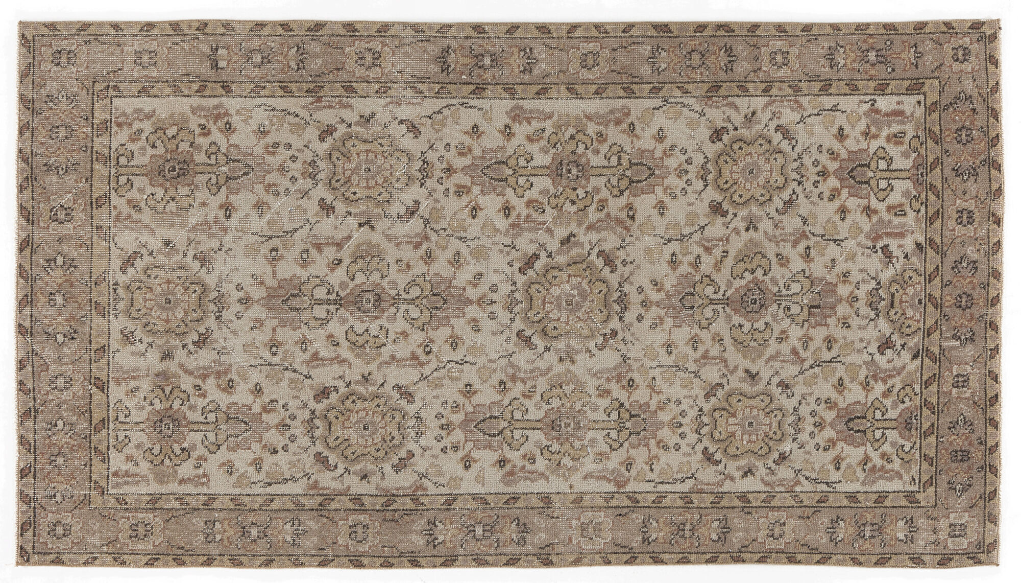 Apex Vintage Halı Bej 5168 112x204cm