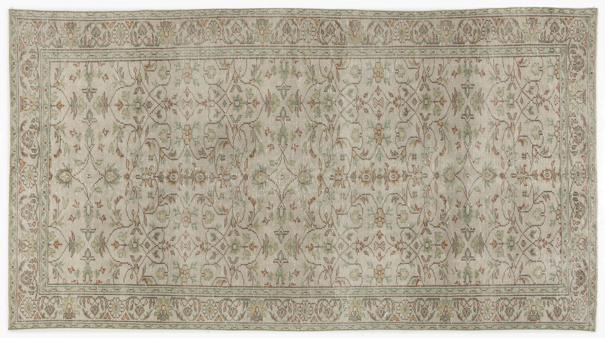 Apex Vintage Halı Bej 5231 155x278cm