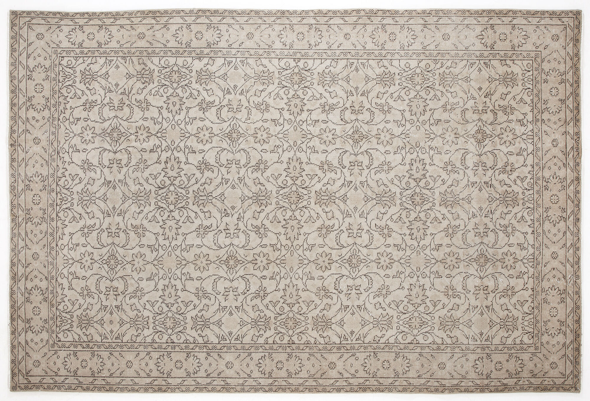 Apex Vintage Halı Bej 5514 186x282cm