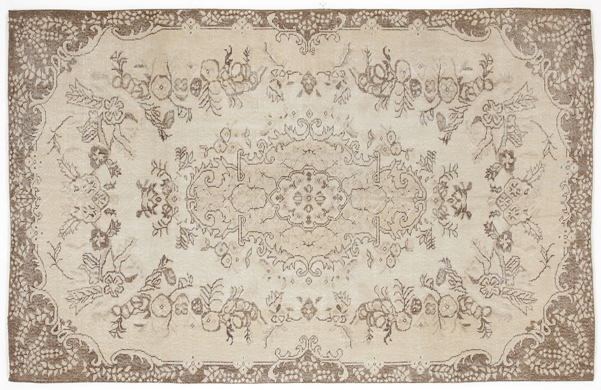 Apex Vintage Halı Bej 5515 169x268cm