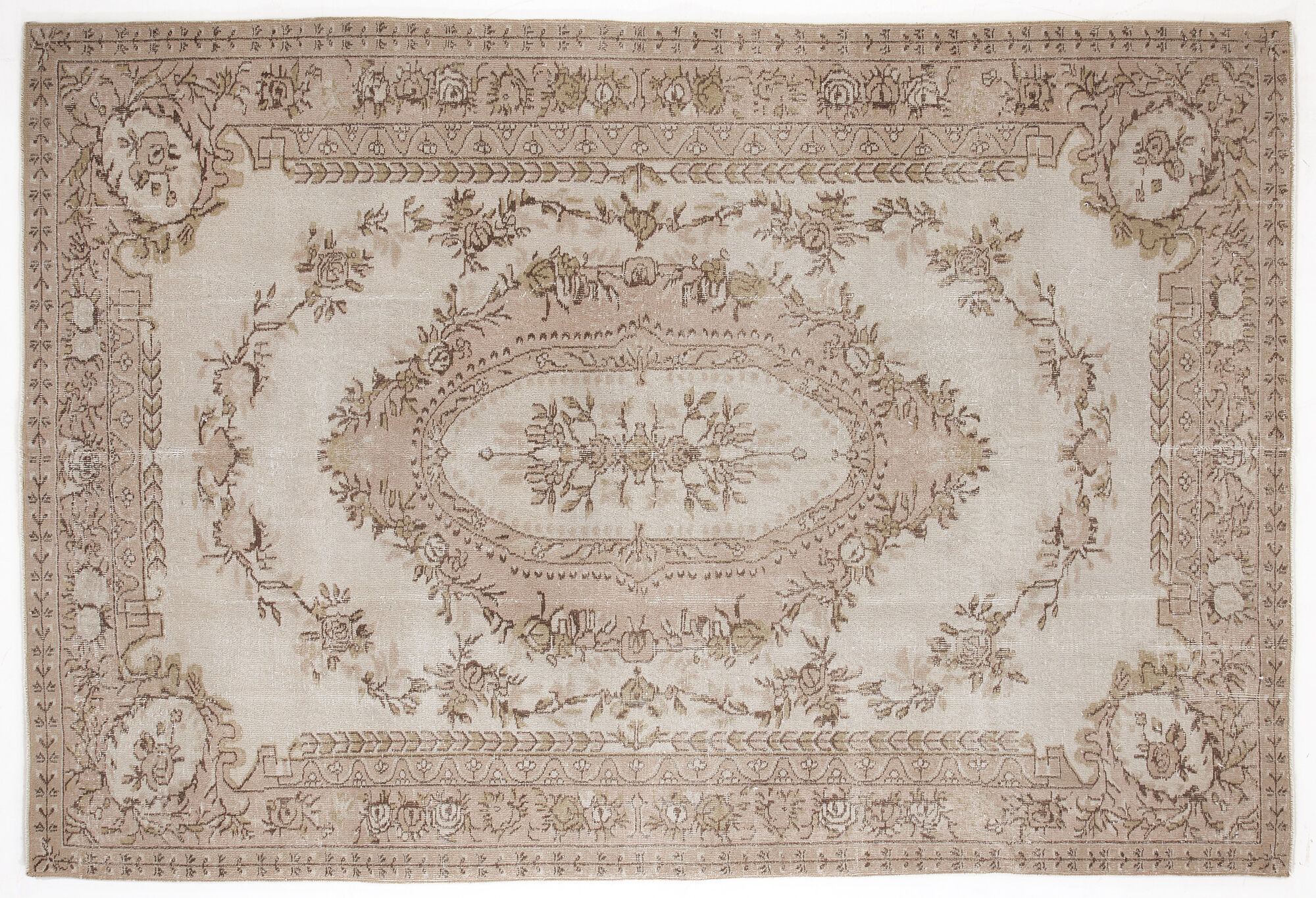 Apex Vintage Halı Bej 5631 194x286cm