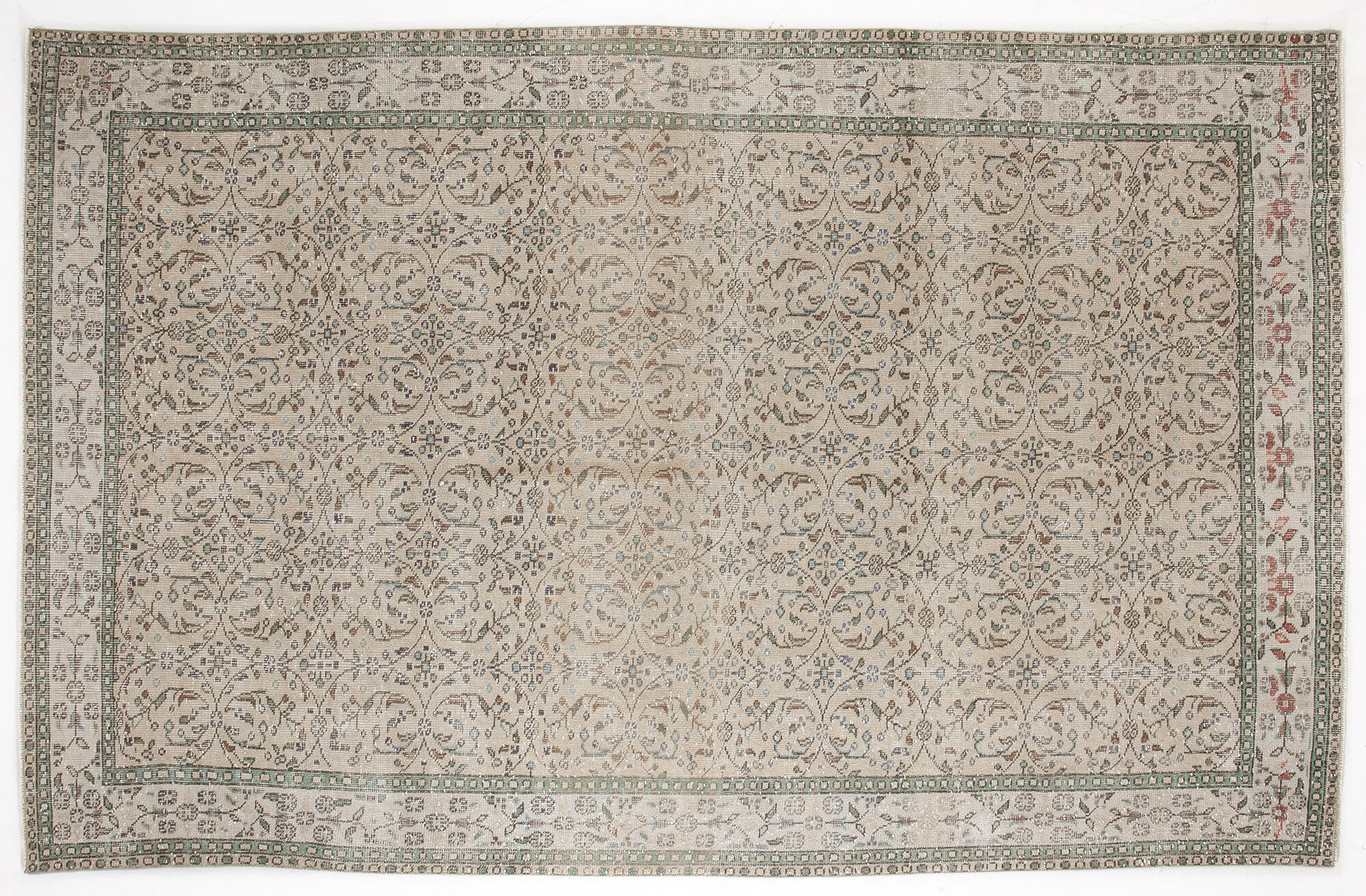 Apex Vintage Halı Bej 5636 184x300cm