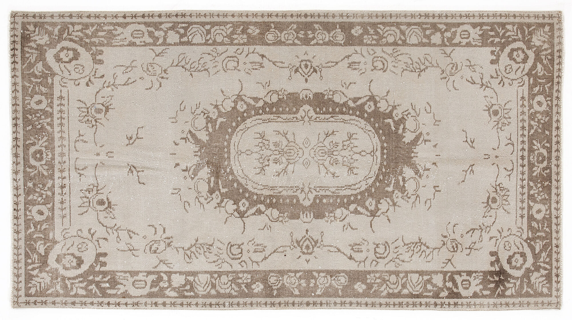 Apex Vintage Halı Bej 5736 115x215cm