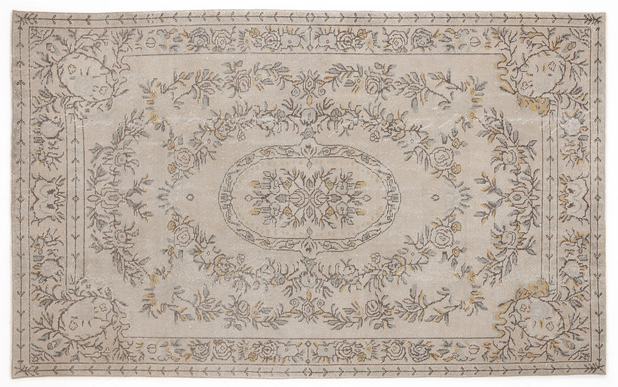 Apex Vintage Halı Bej 5791 175x286cm