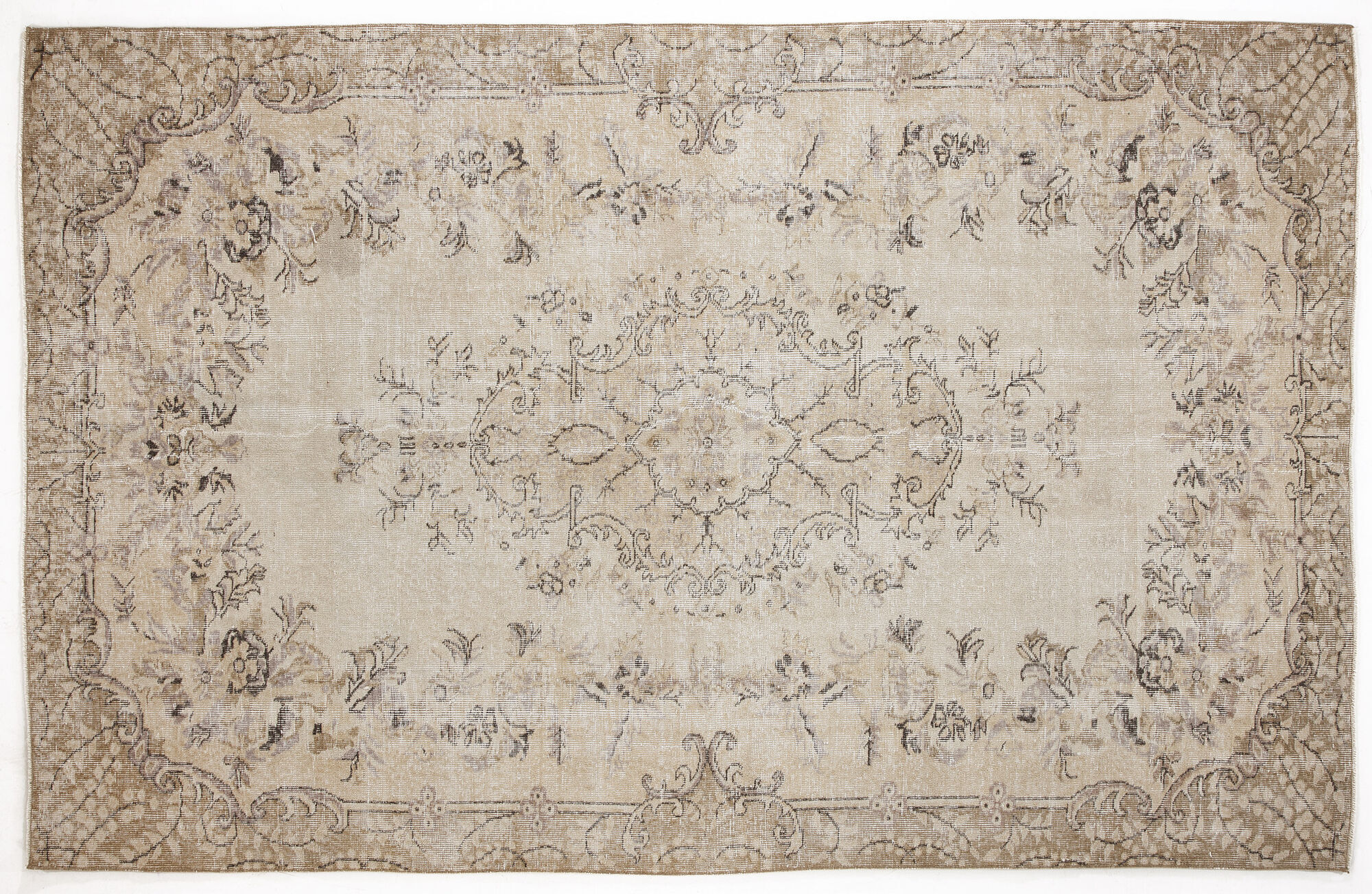Apex Vintage Halı Bej 5836 187x297cm