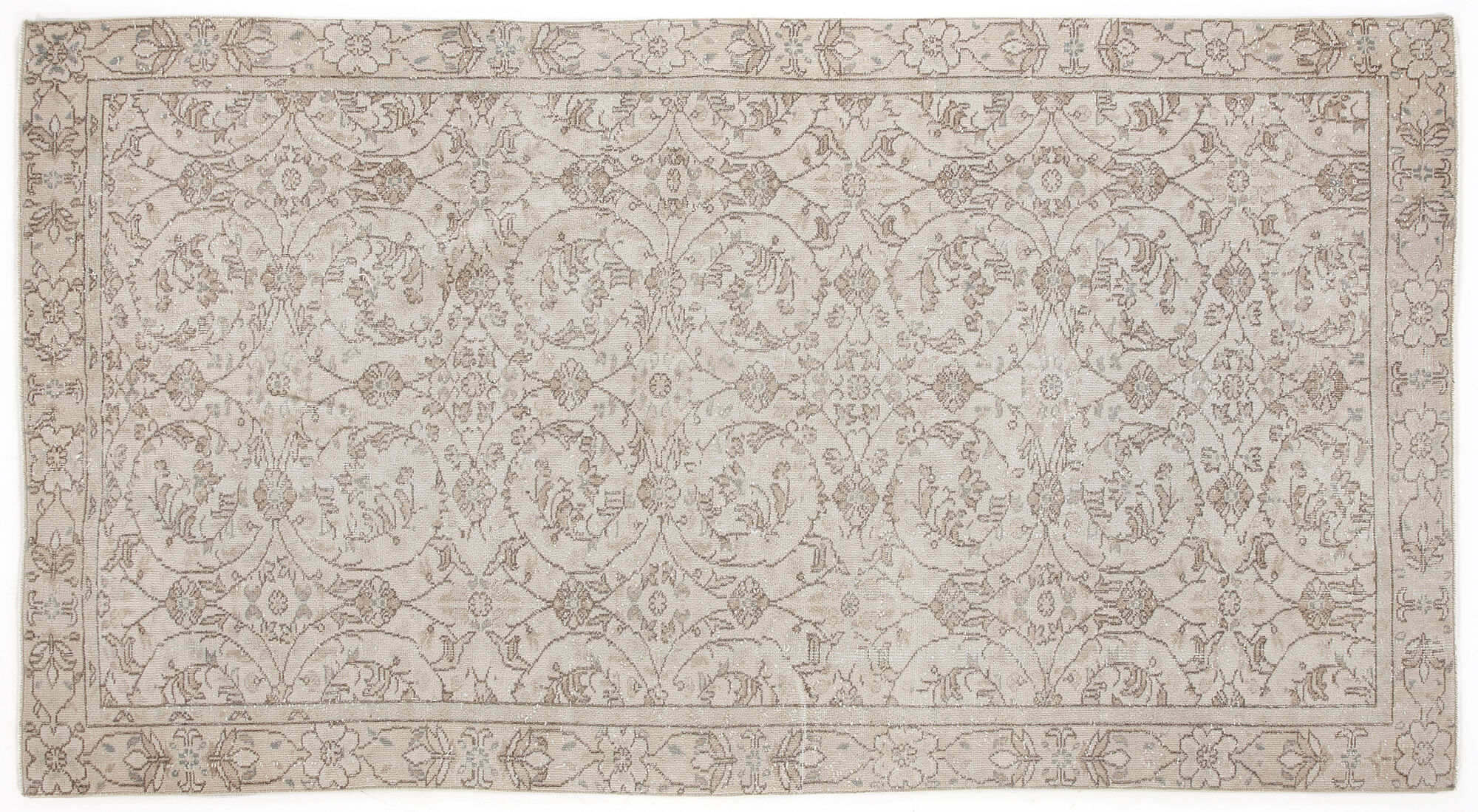 Apex Vintage Halı Bej 5895 158x298cm