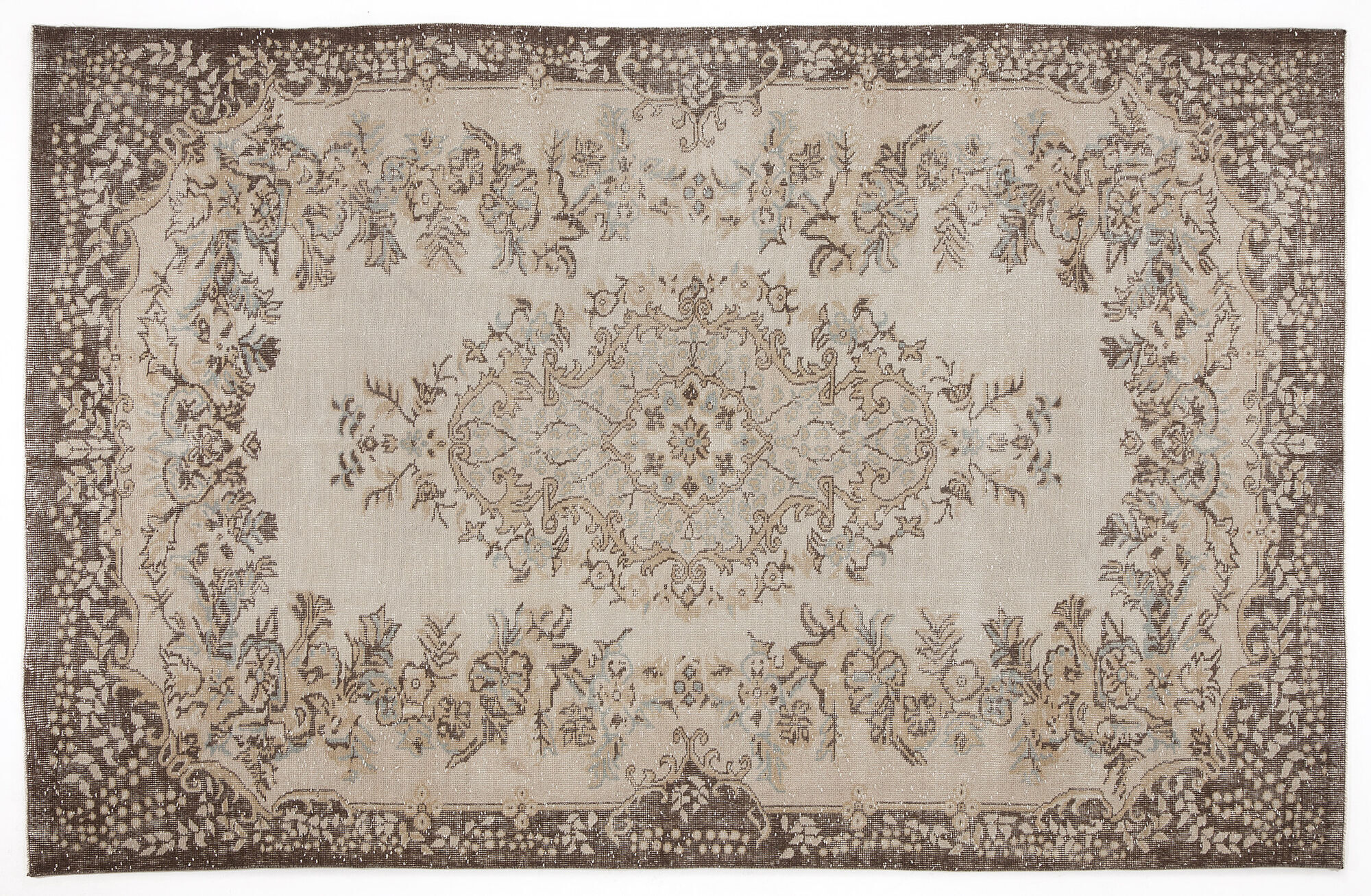 Apex Vintage Halı Bej 5946 186x296cm