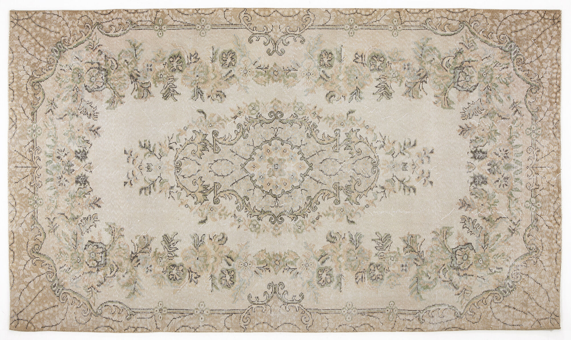 Apex Vintage Halı Bej 5989 163x283cm