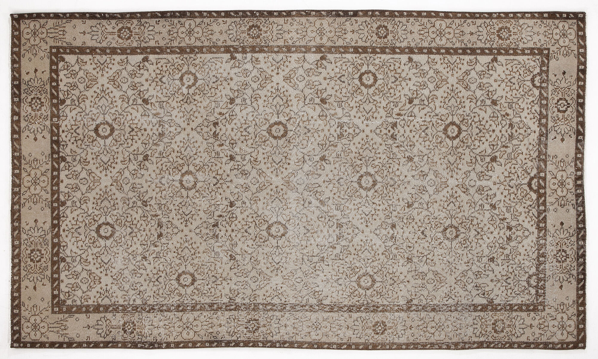 Apex Vintage Halı Bej 6068 152x258cm