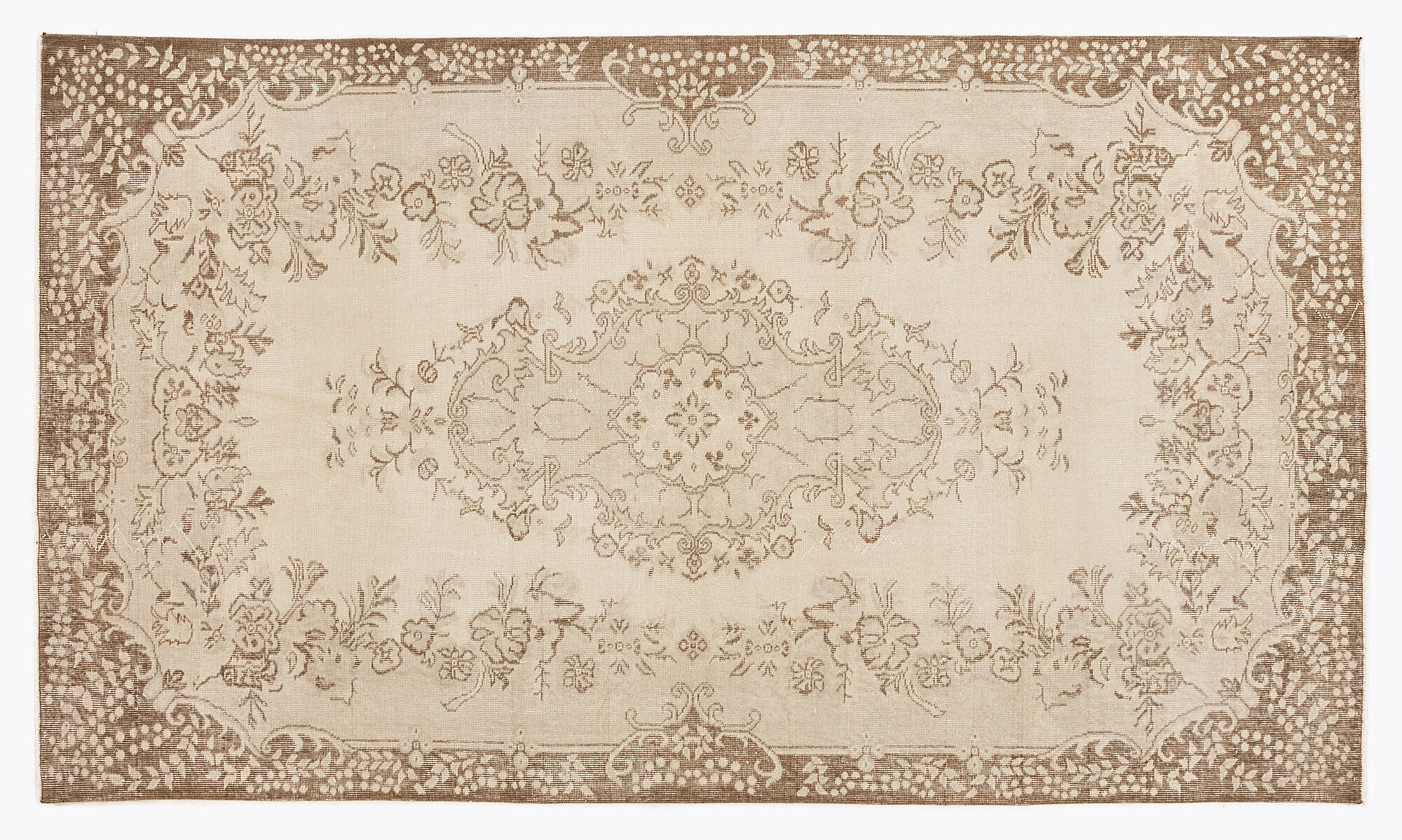 Apex Vintage Halı Bej 6597 169x296cm