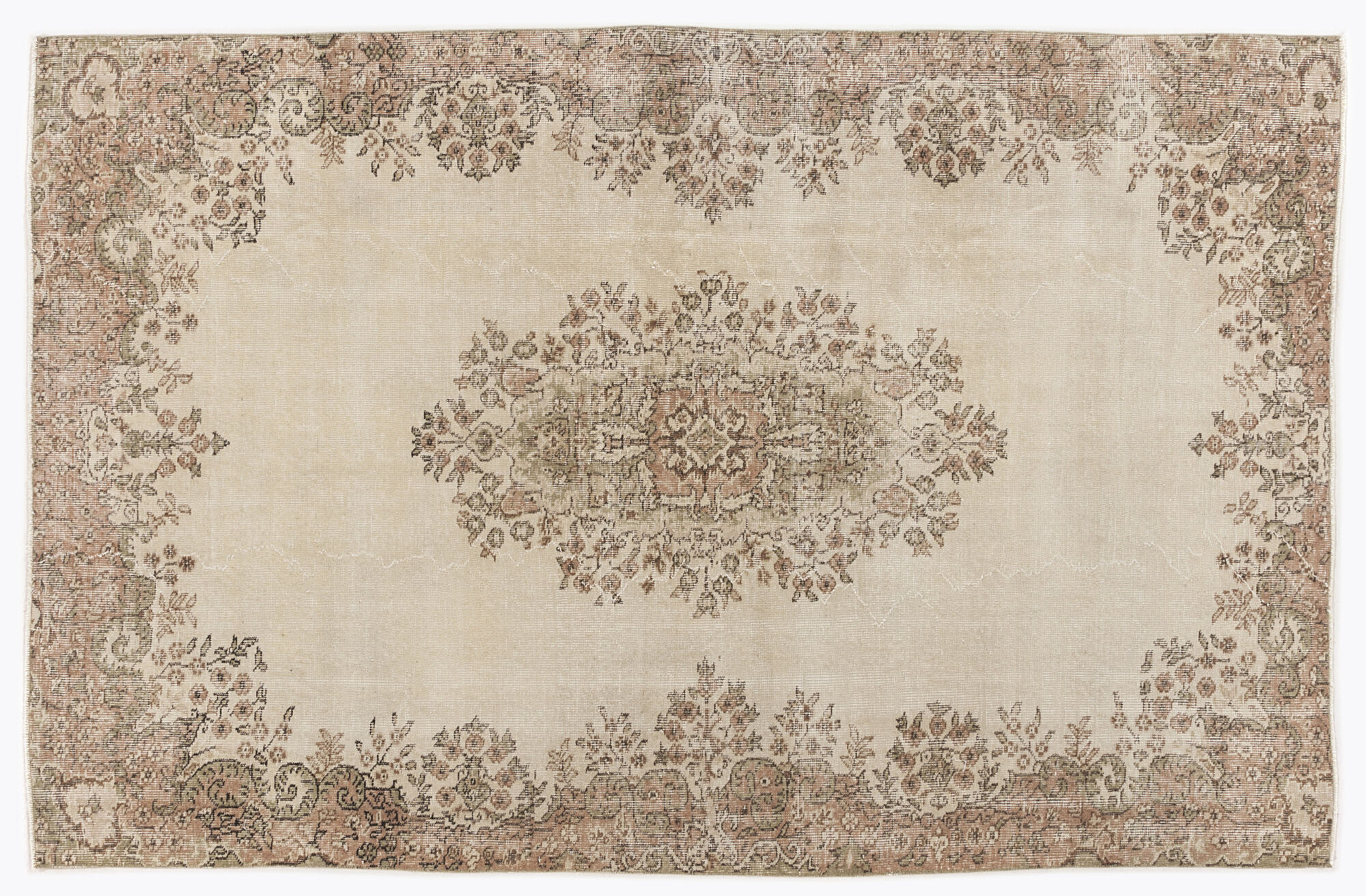 Apex Vintage Halı Bej 6704 162x252cm