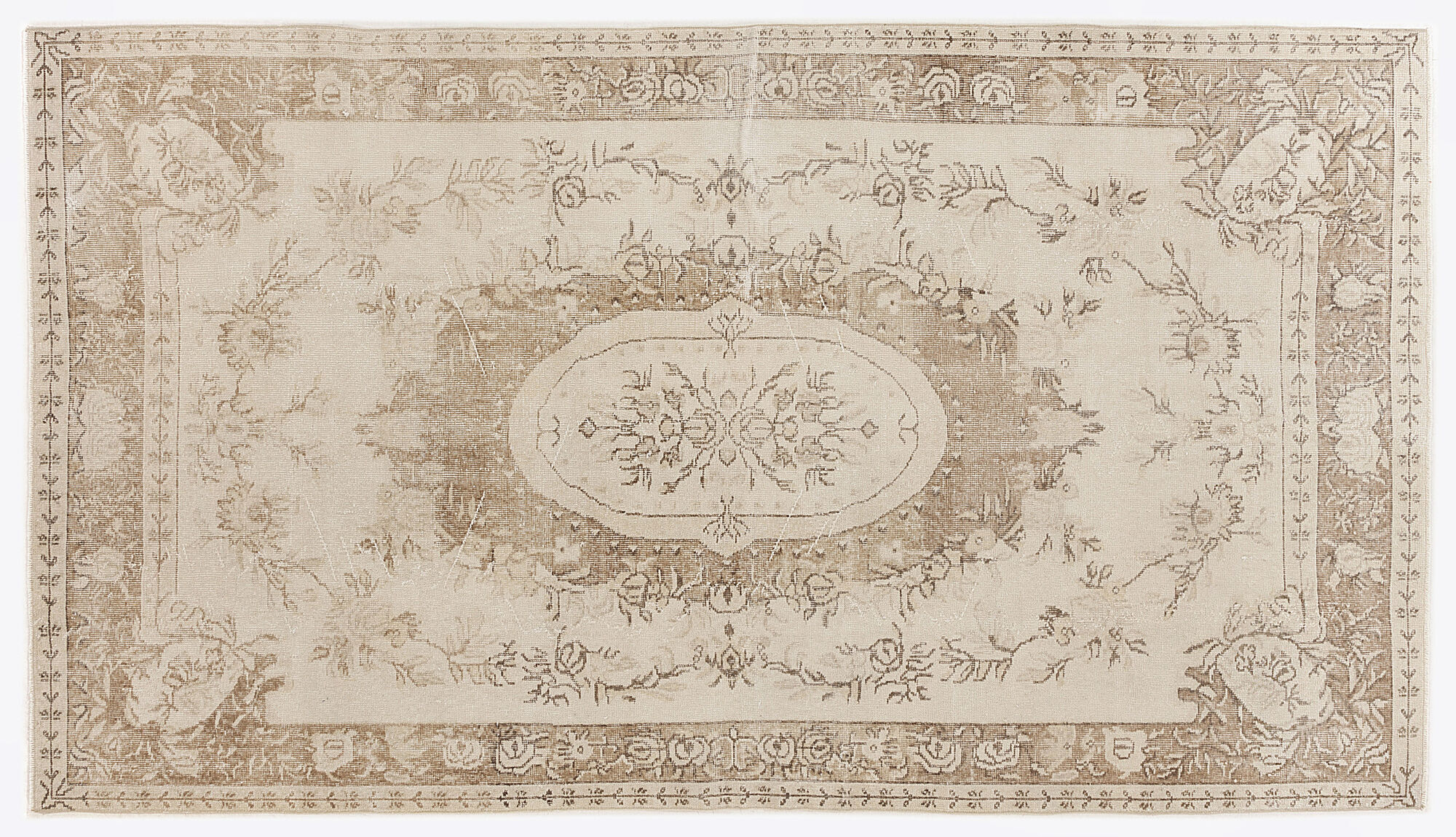 Apex Vintage Halı Bej 6731 170x312cm