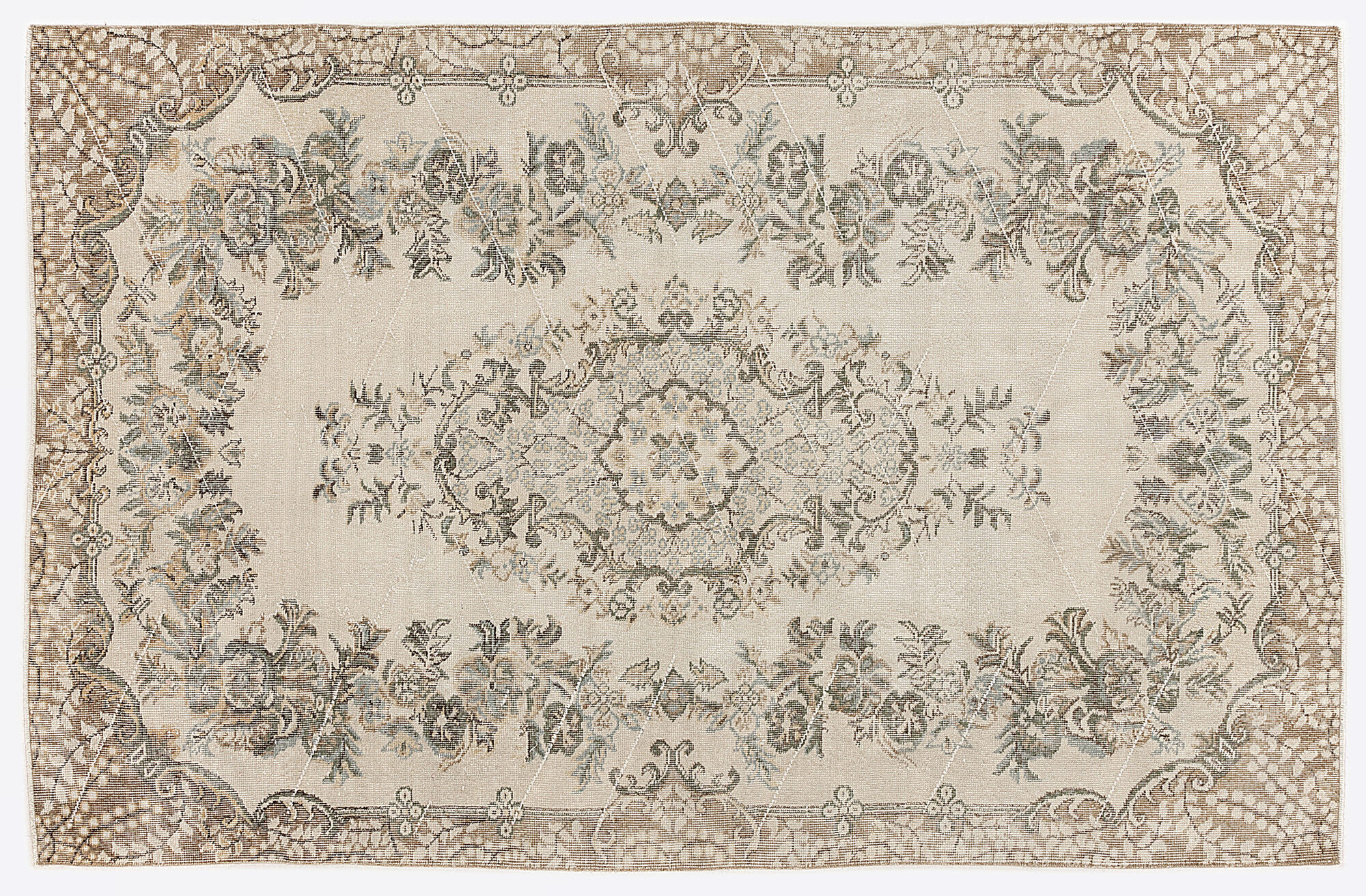 Apex Vintage Halı Bej 6737 170x265cm