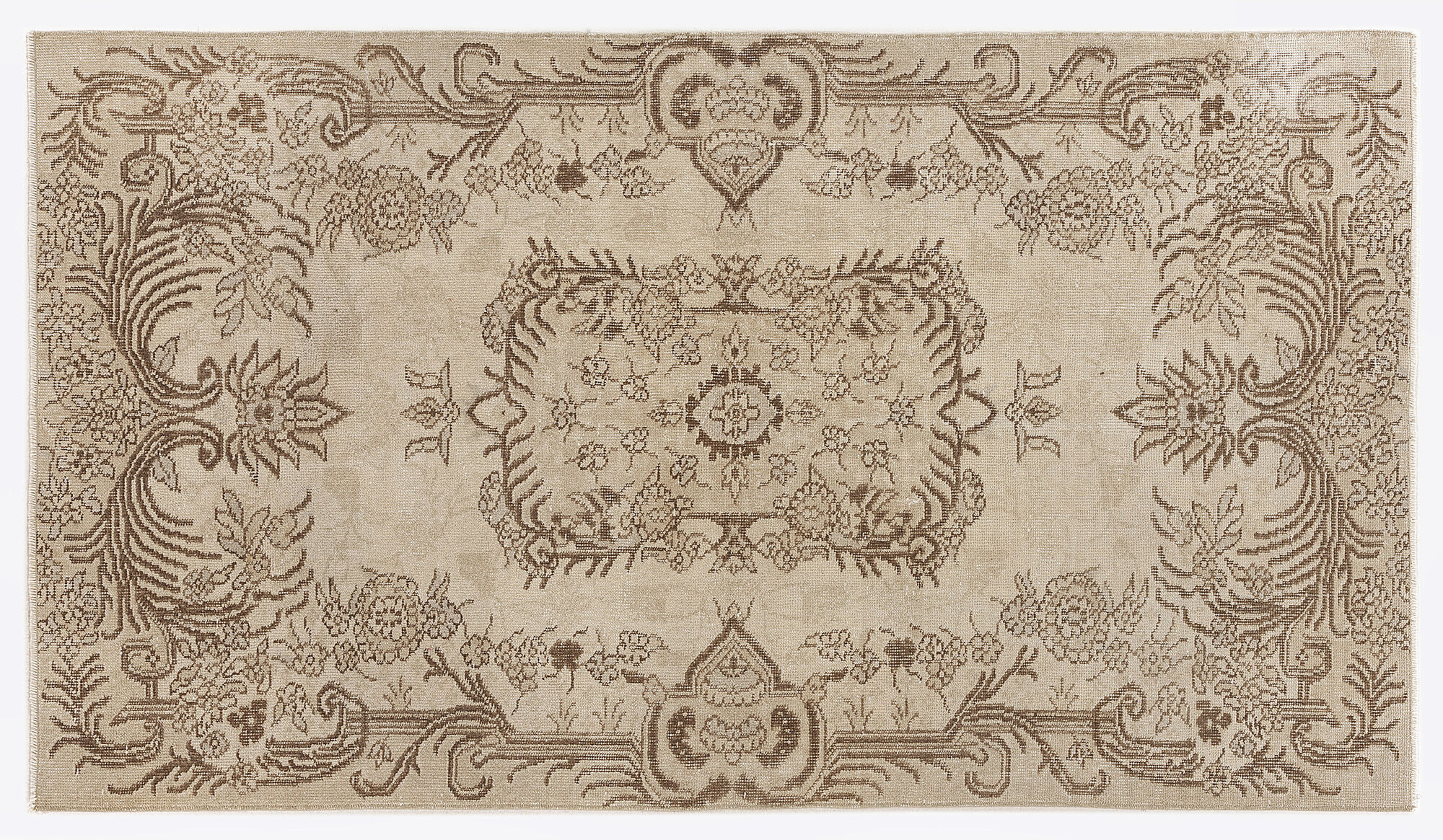 Apex Vintage Halı Bej 6874 117x205cm