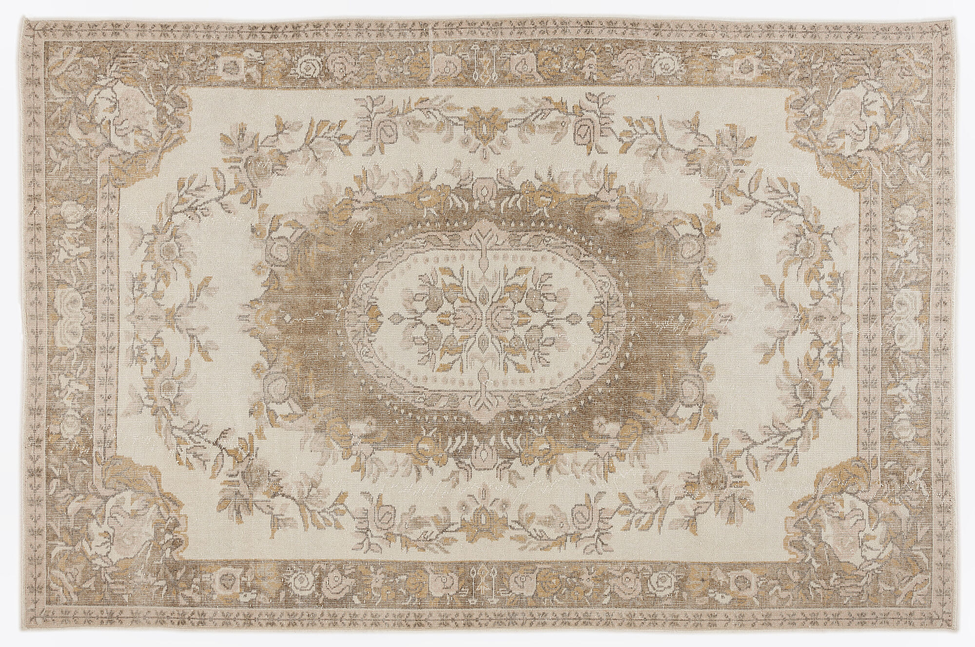 Apex Vintage Halı Bej 6958 184x282cm